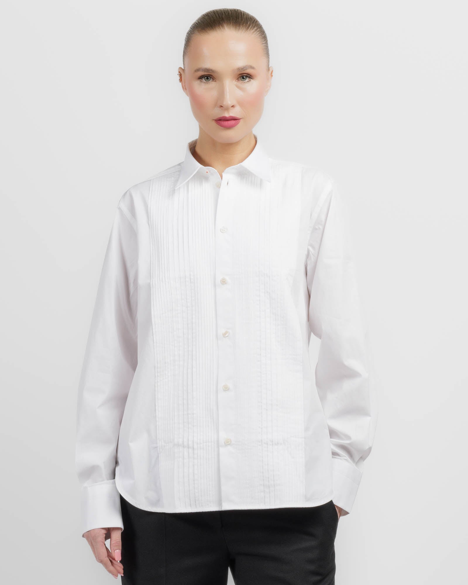 Pintuck Shirt