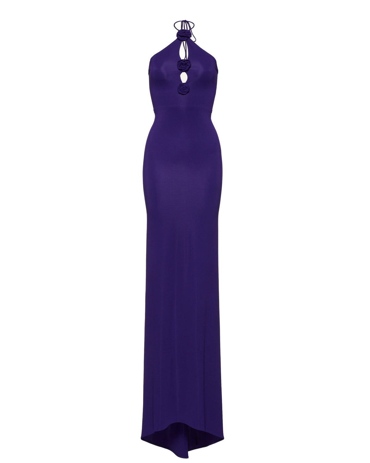 MAGDA BUTRYM Rosette Halter Dress