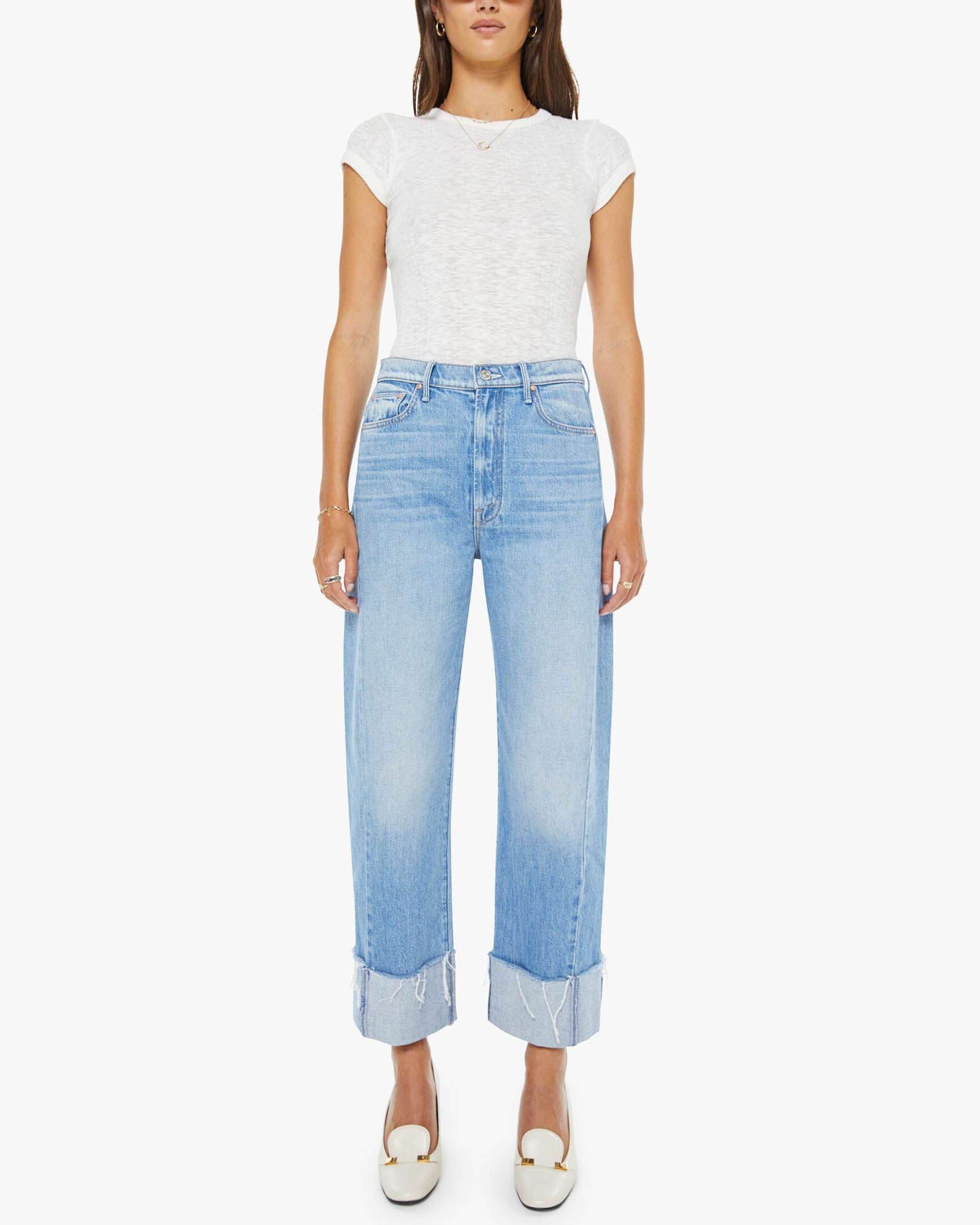 The Half-Pipe Ankle Fray Jean