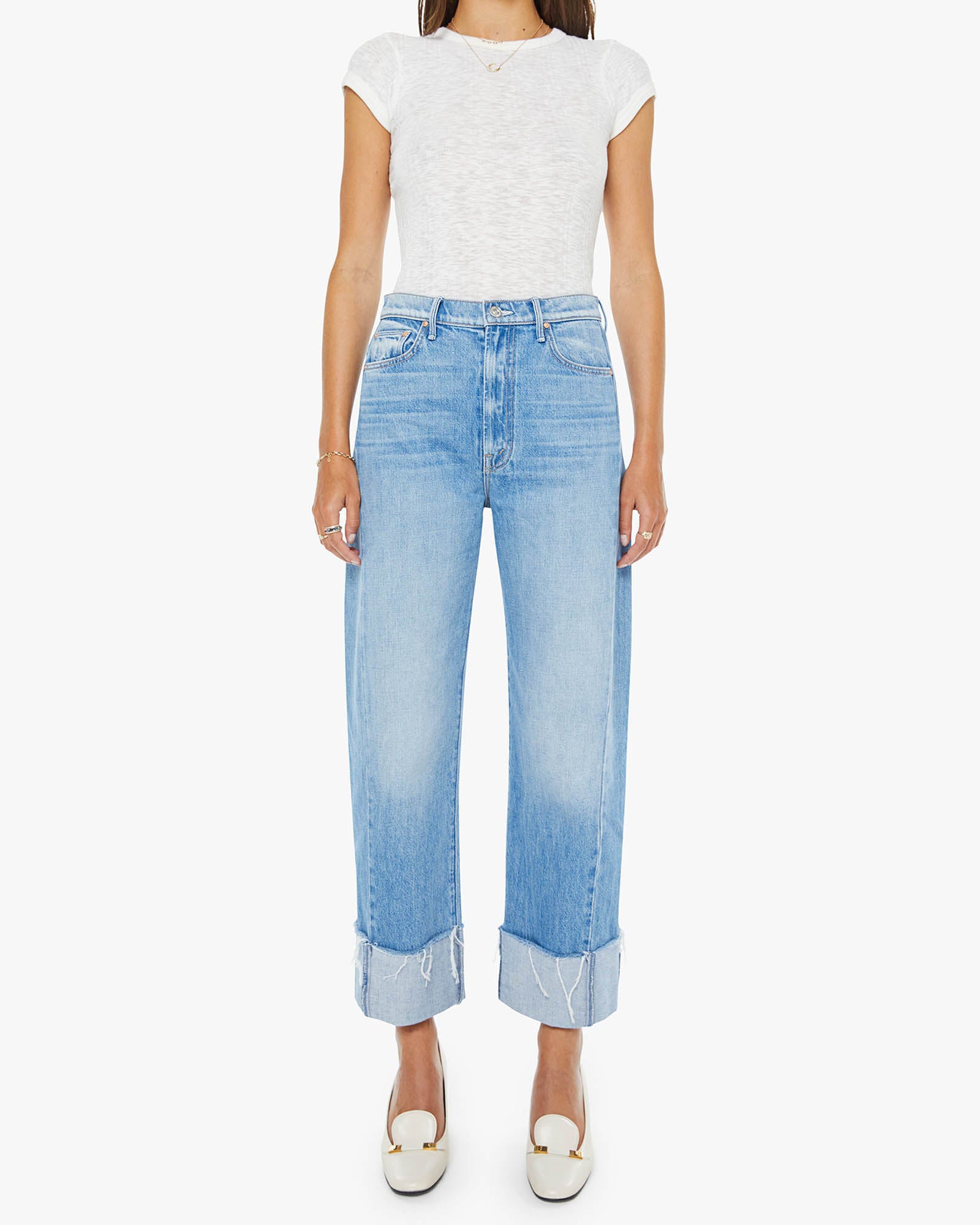 The Half-Pipe Ankle Fray Jean