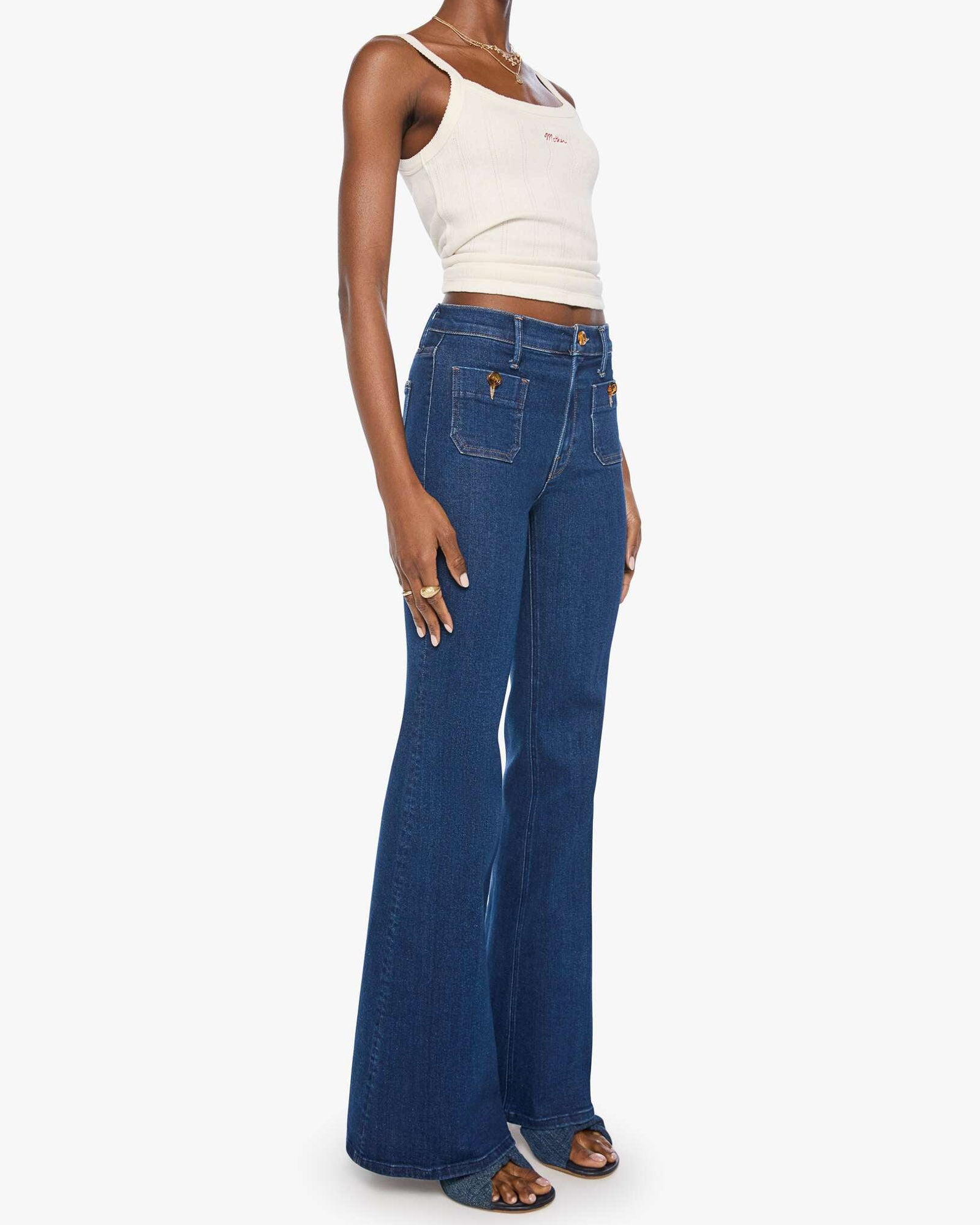 Patch Pocket Doozy Jean