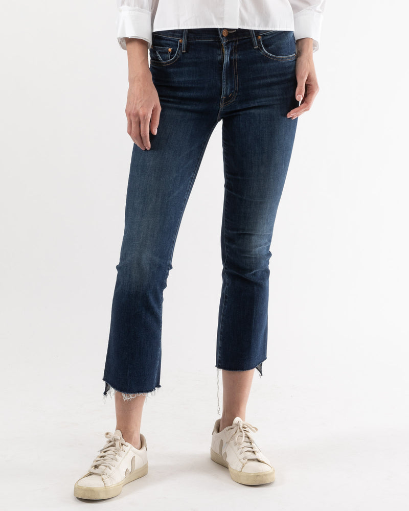 Insider Crop Fray Jeans