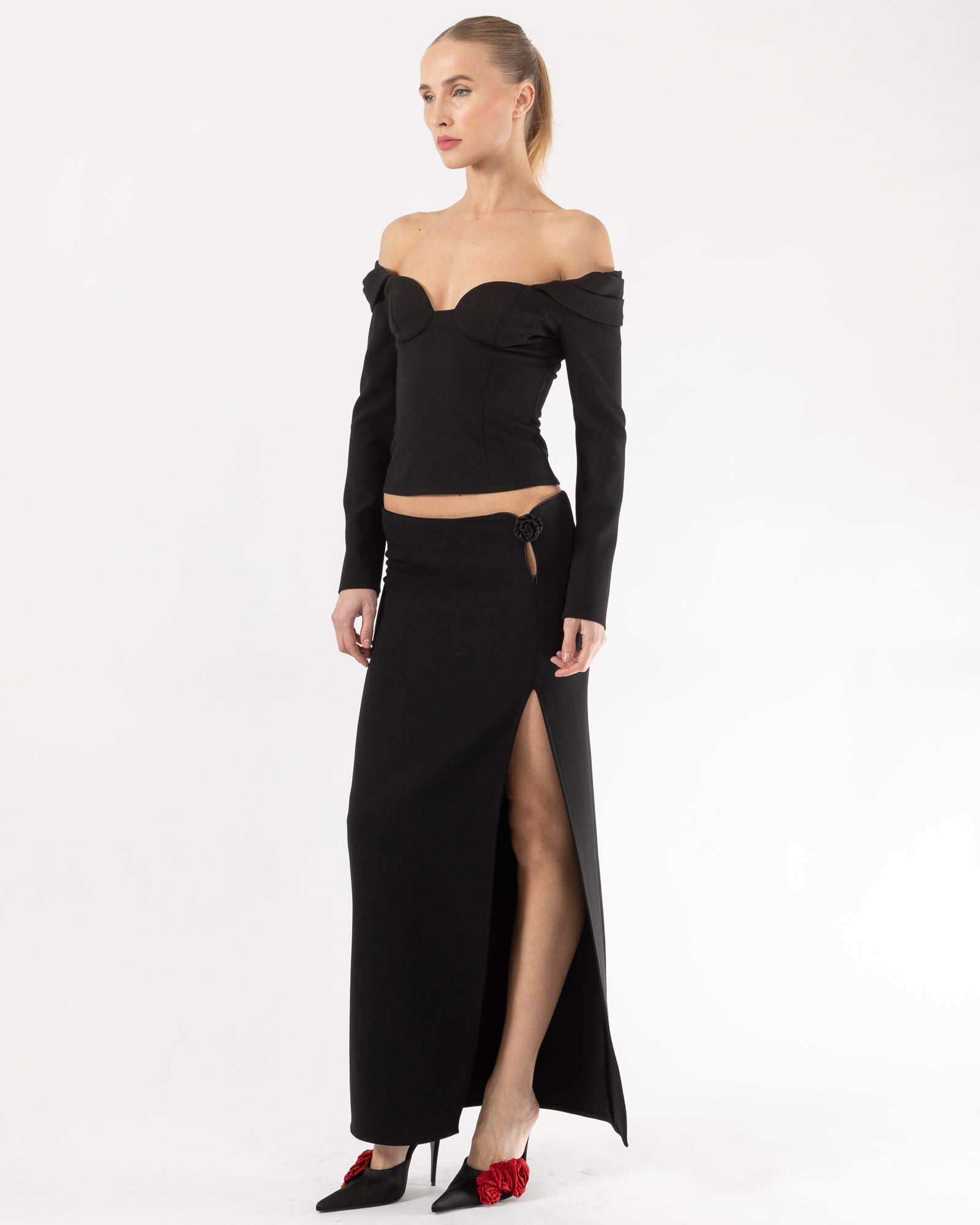 MAGDA BUTRYM Slit Skirt
