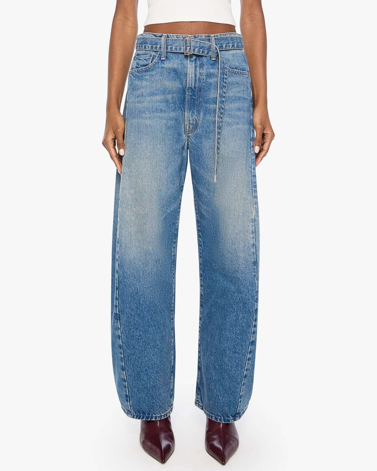 Belted Spoonful Nerdy Jean