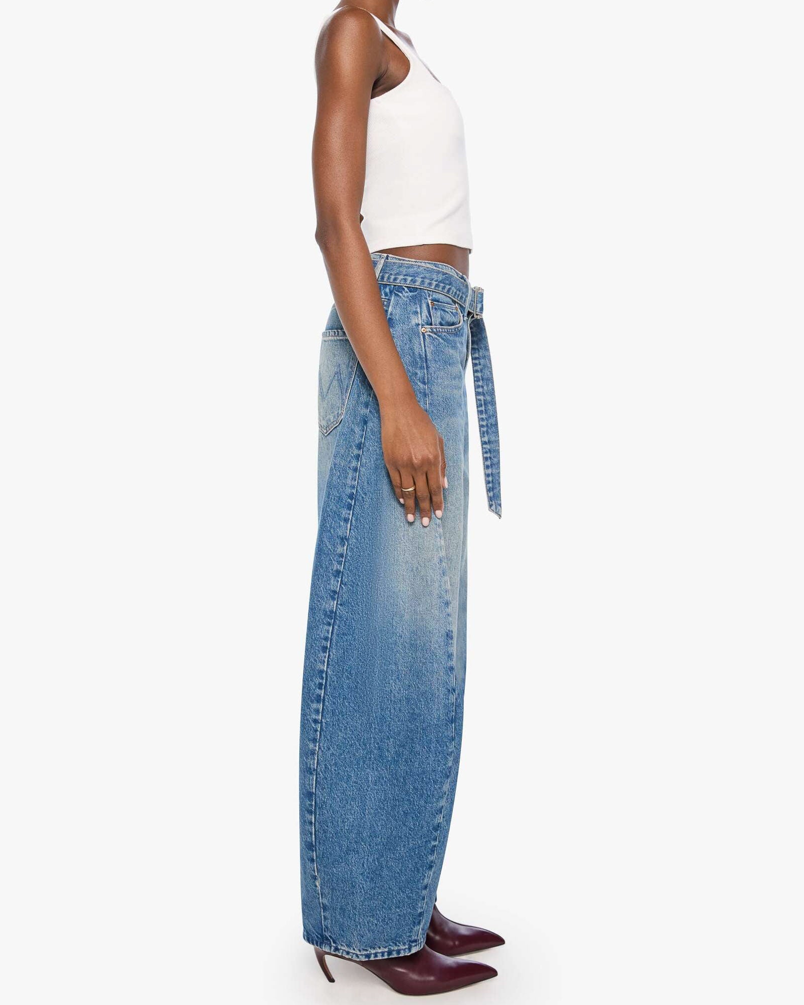 Belted Spoonful Nerdy Jean
