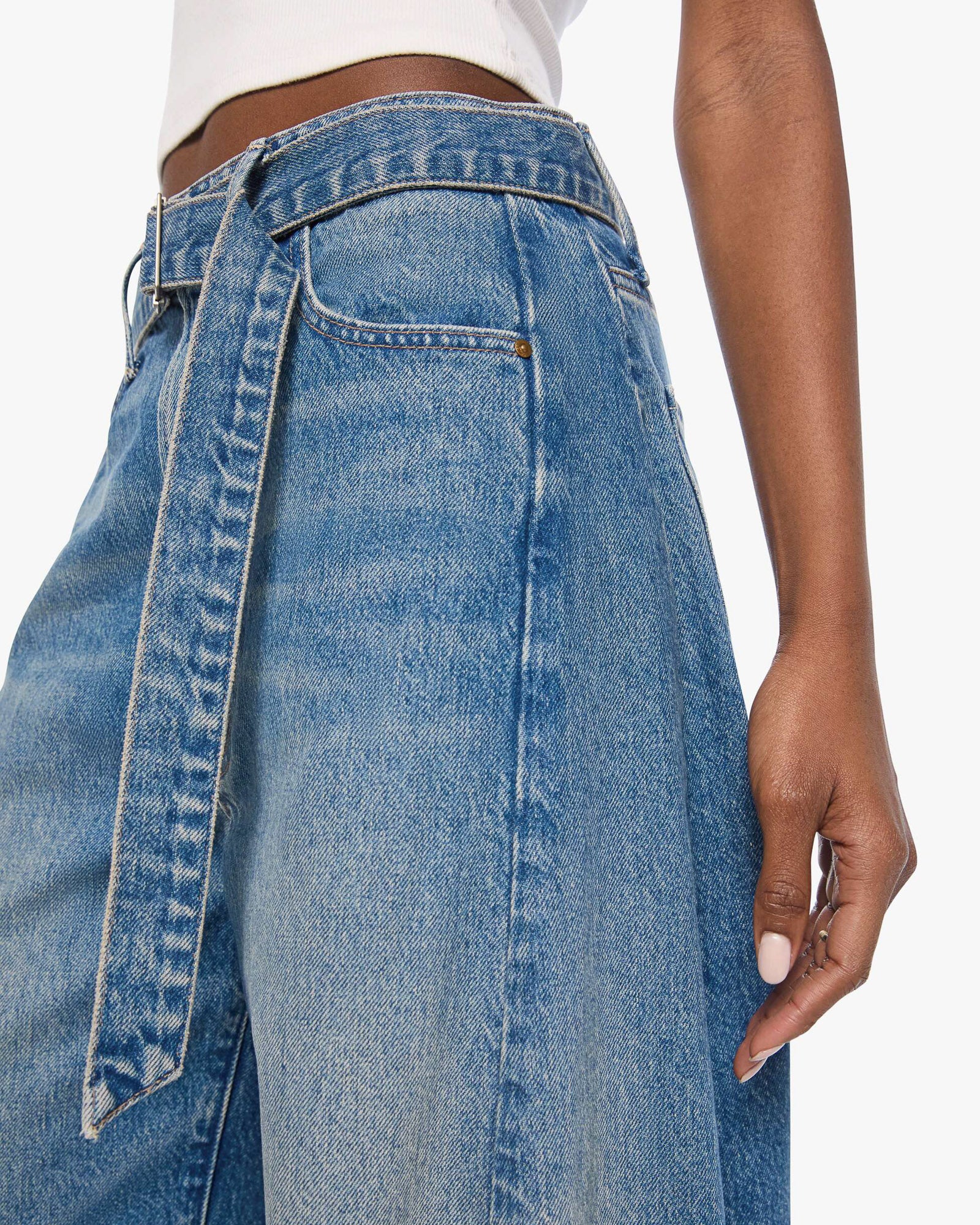 Belted Spoonful Nerdy Jean