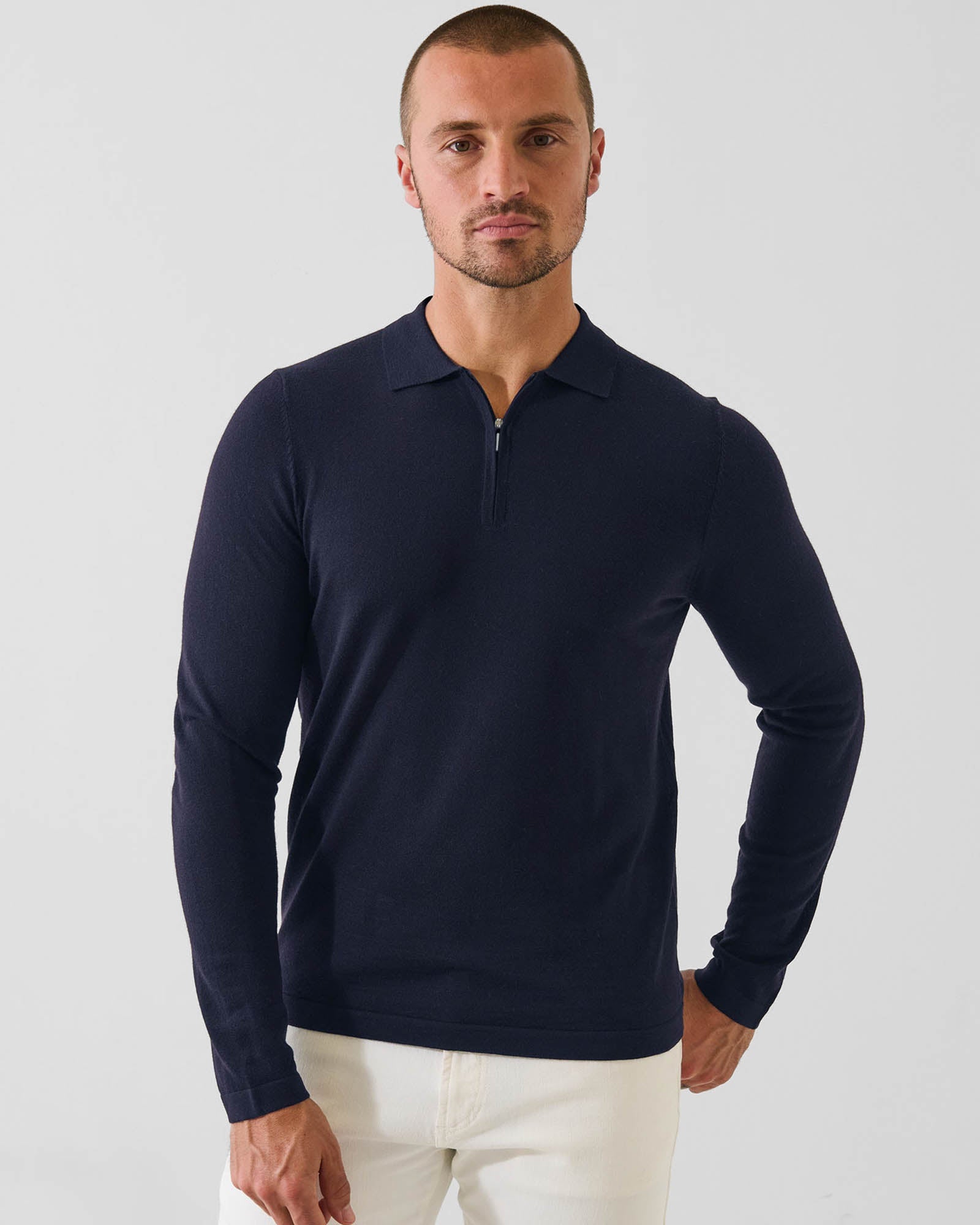 14 Gauge Quarter Zip Polo