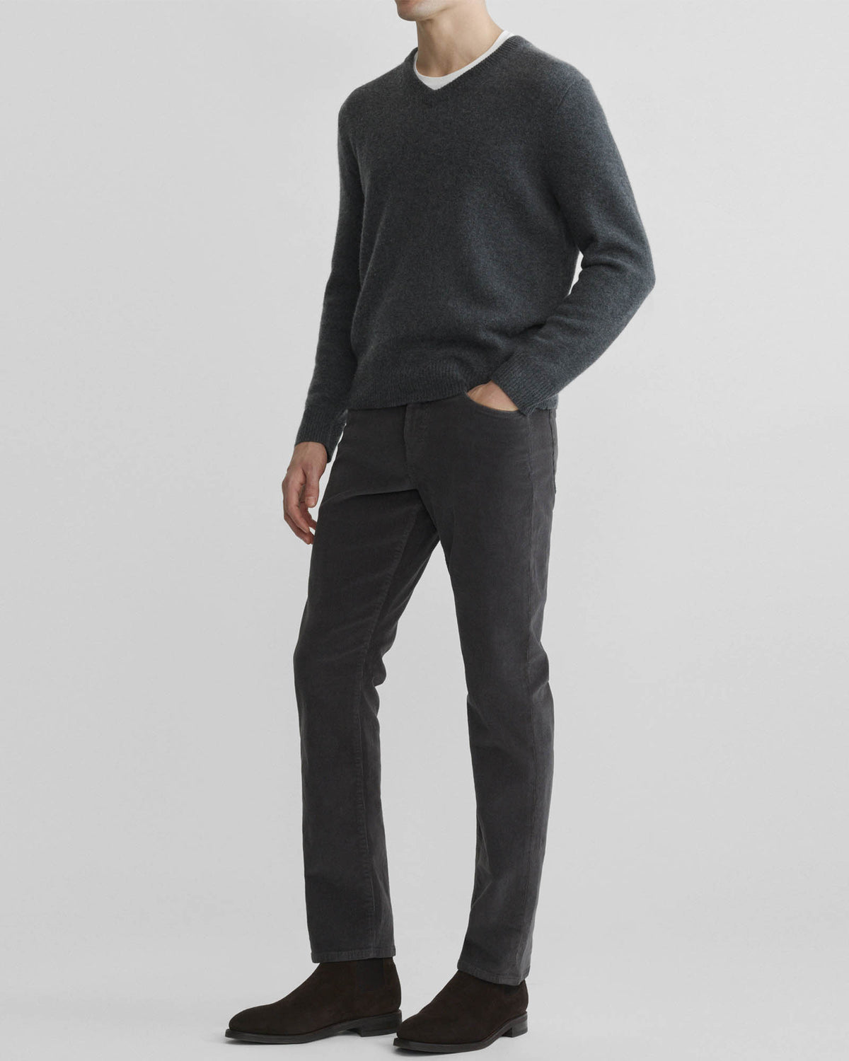 Russell Slim Straight Corduroy Pants