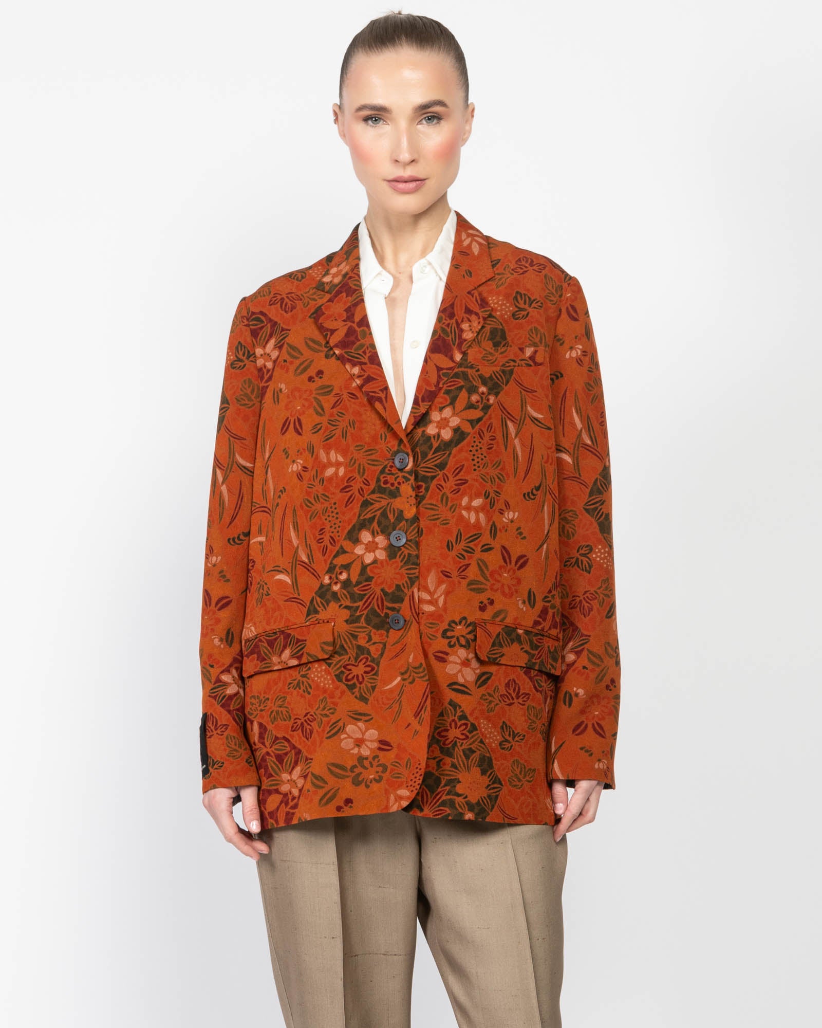 3 Button Kimono Jacket