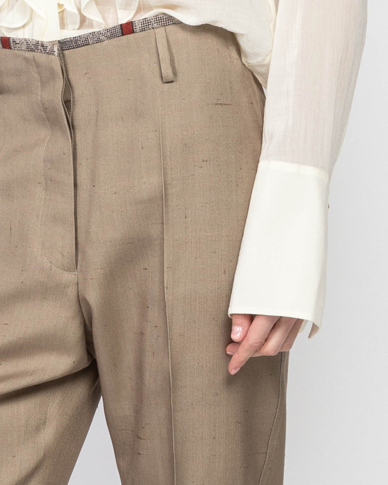 Men's Silk Trousers