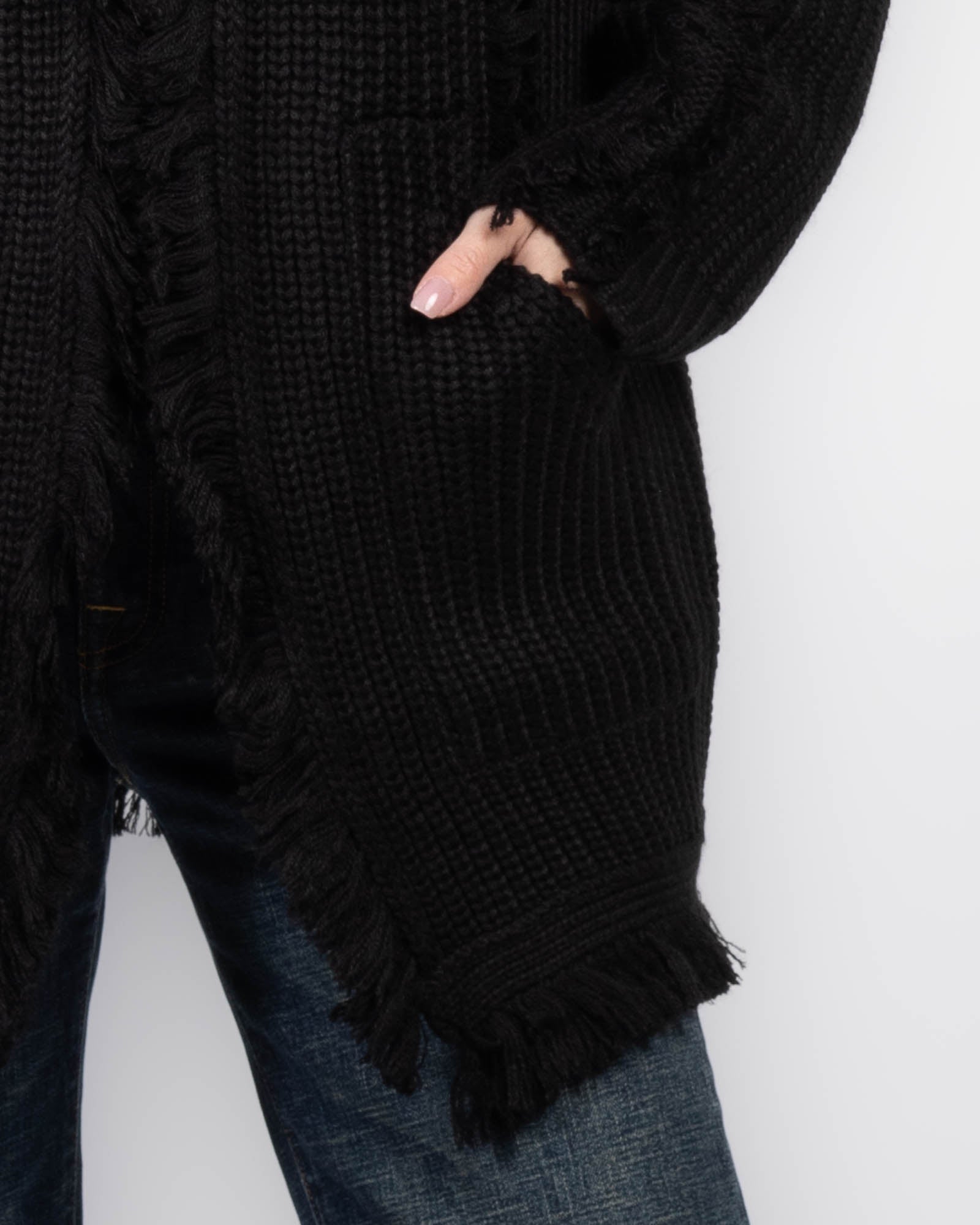 R13 Fringe Cardigan