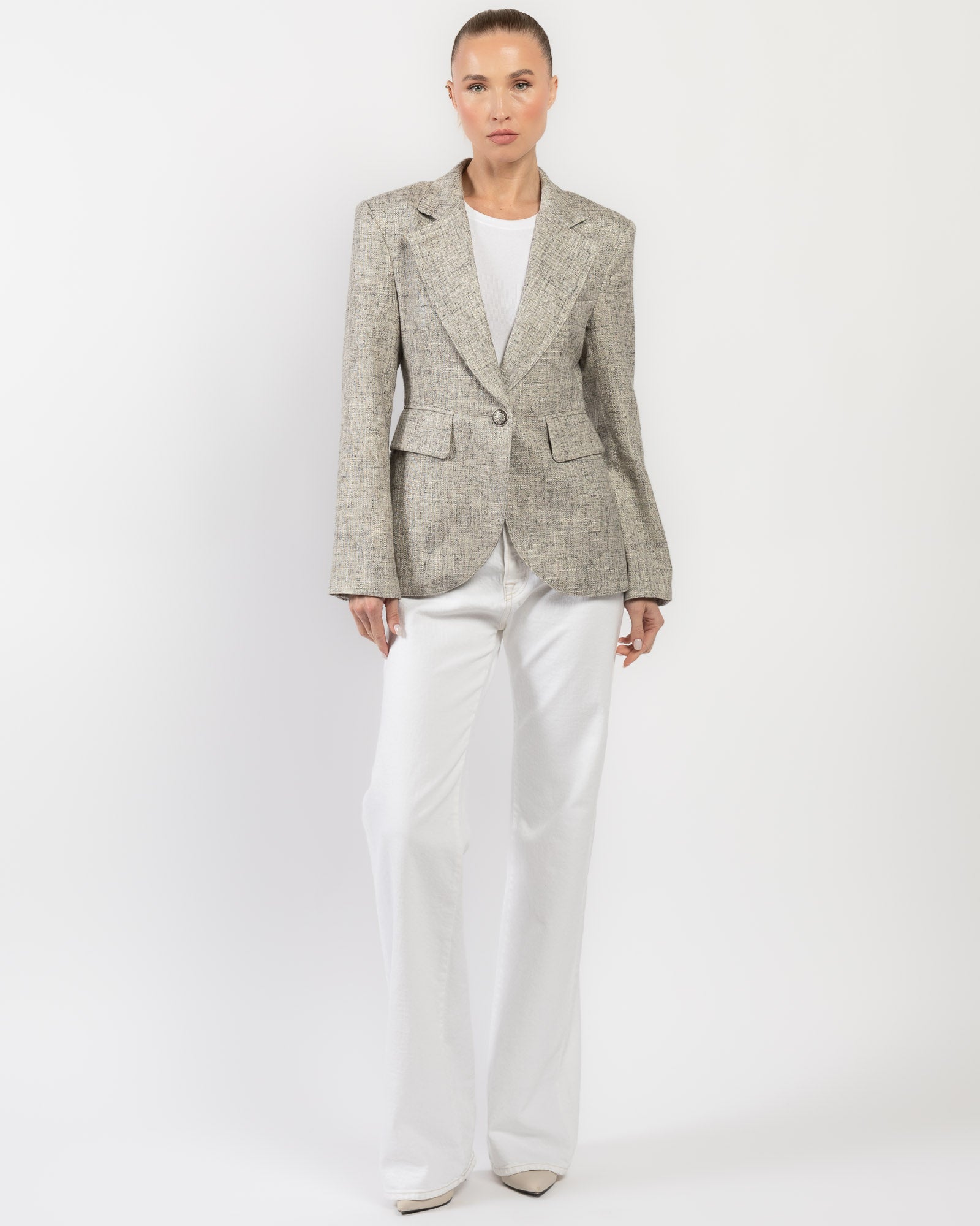 Seamed Blazer