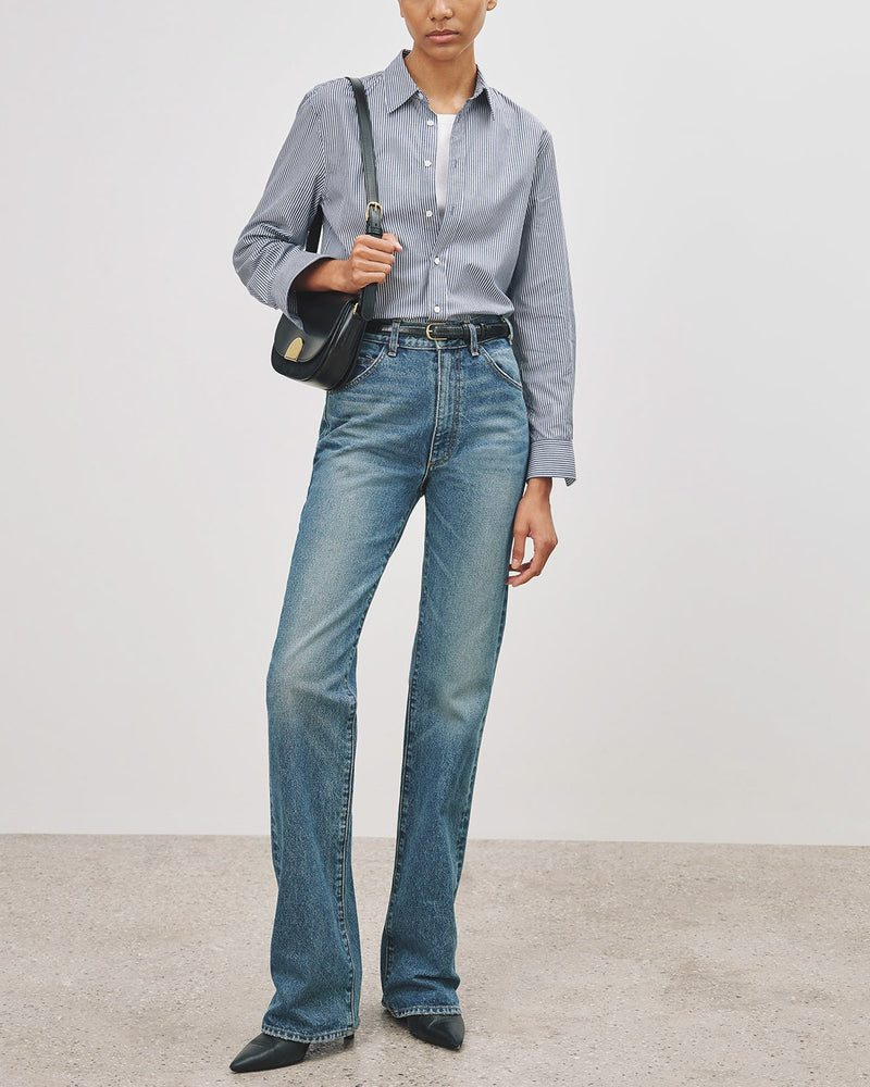 NILI LOTAN Joan high-rise straight-leg jeans