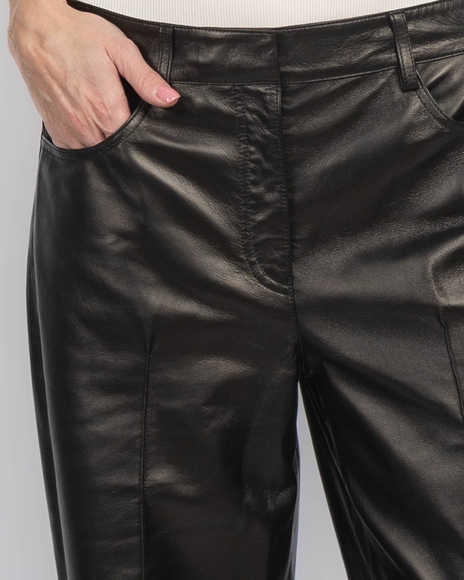 Pantalon à plis 5 poches