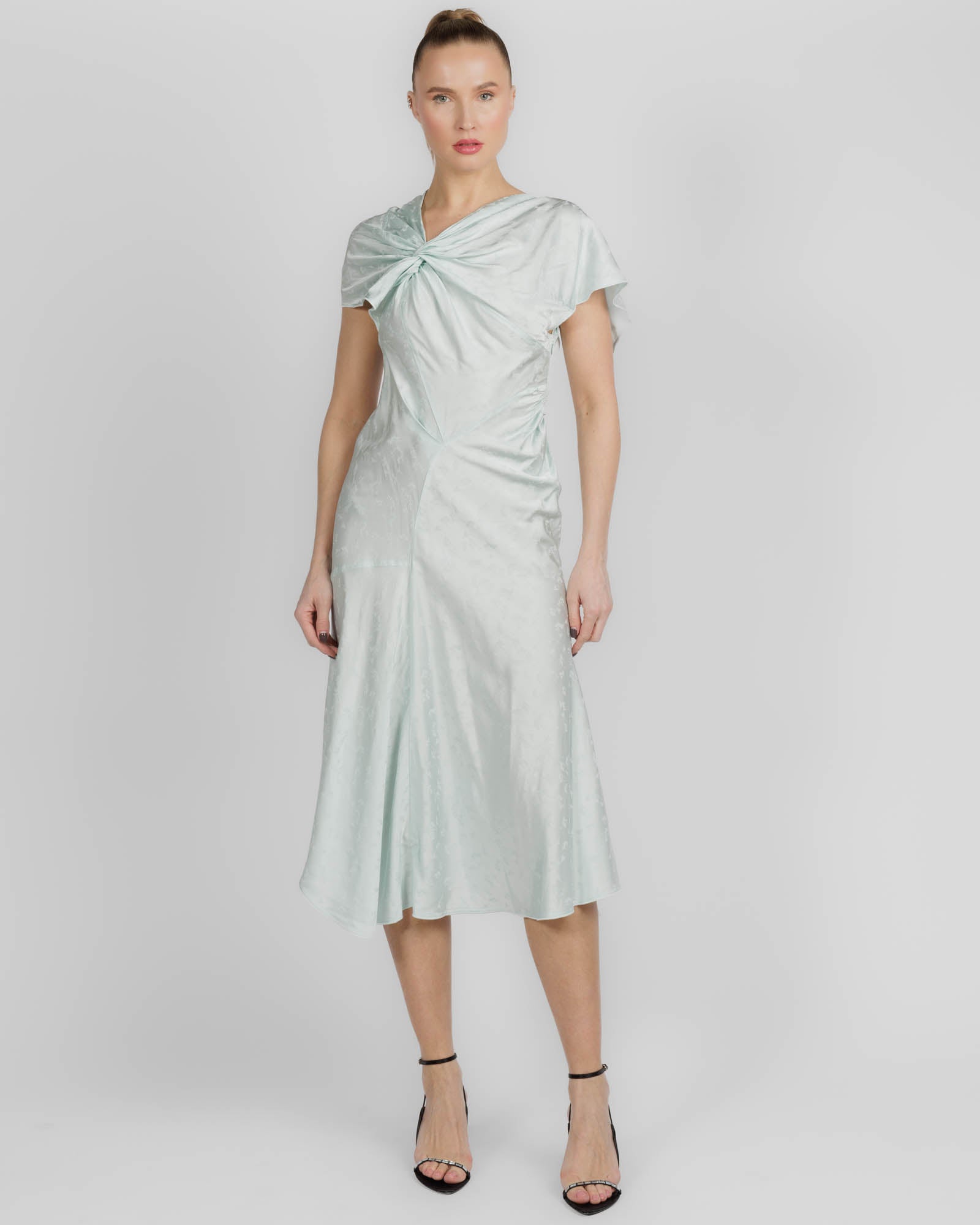 Asymmetric Twist Dress