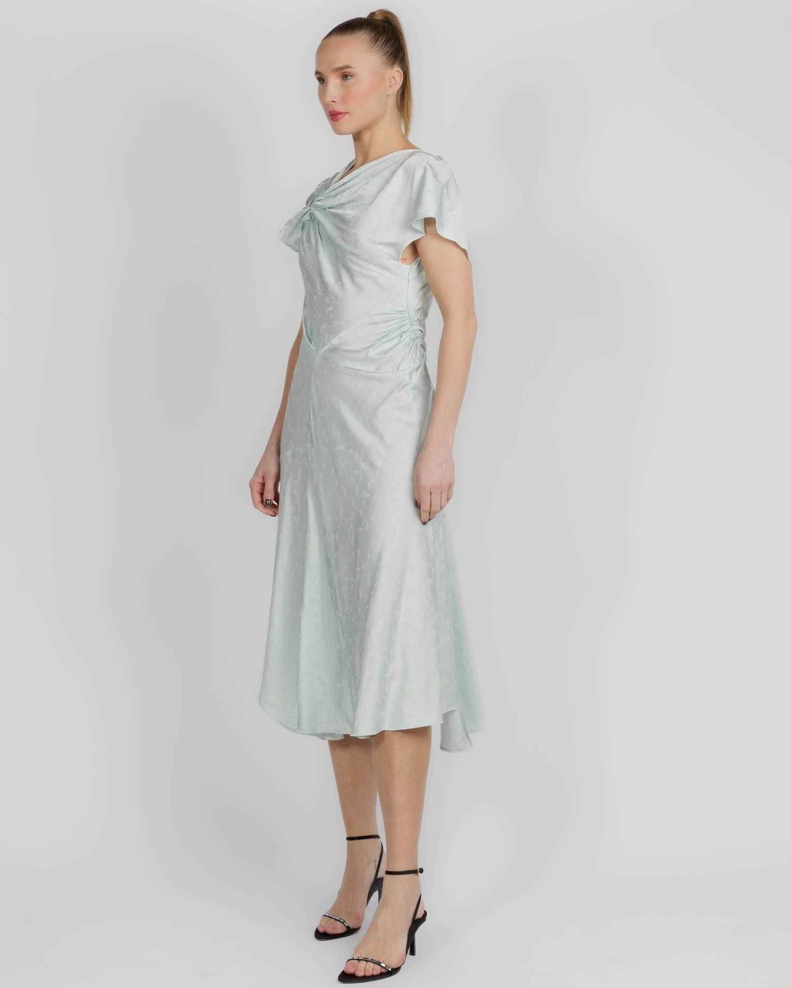 Asymmetric Twist Dress