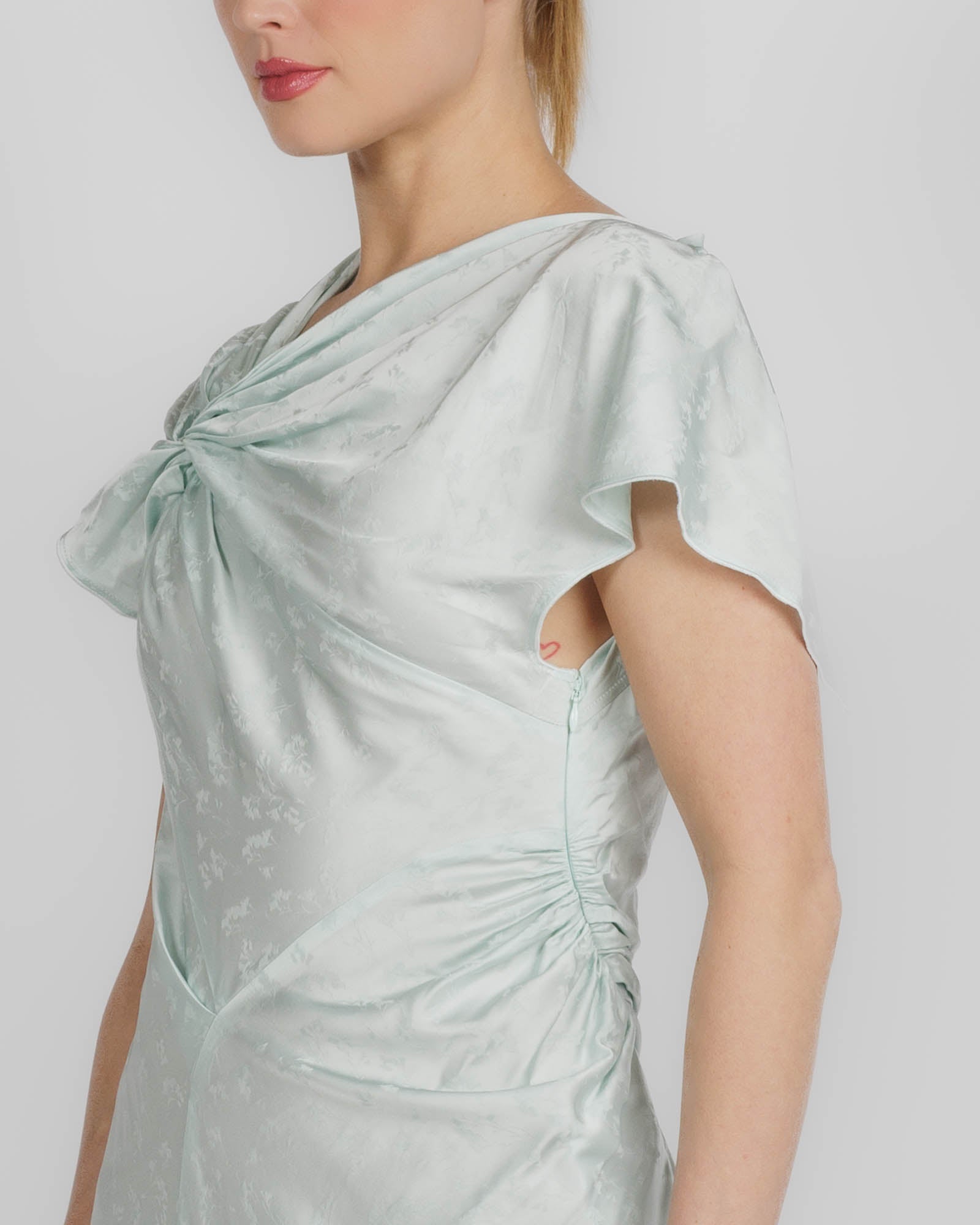 Asymmetric Twist Dress