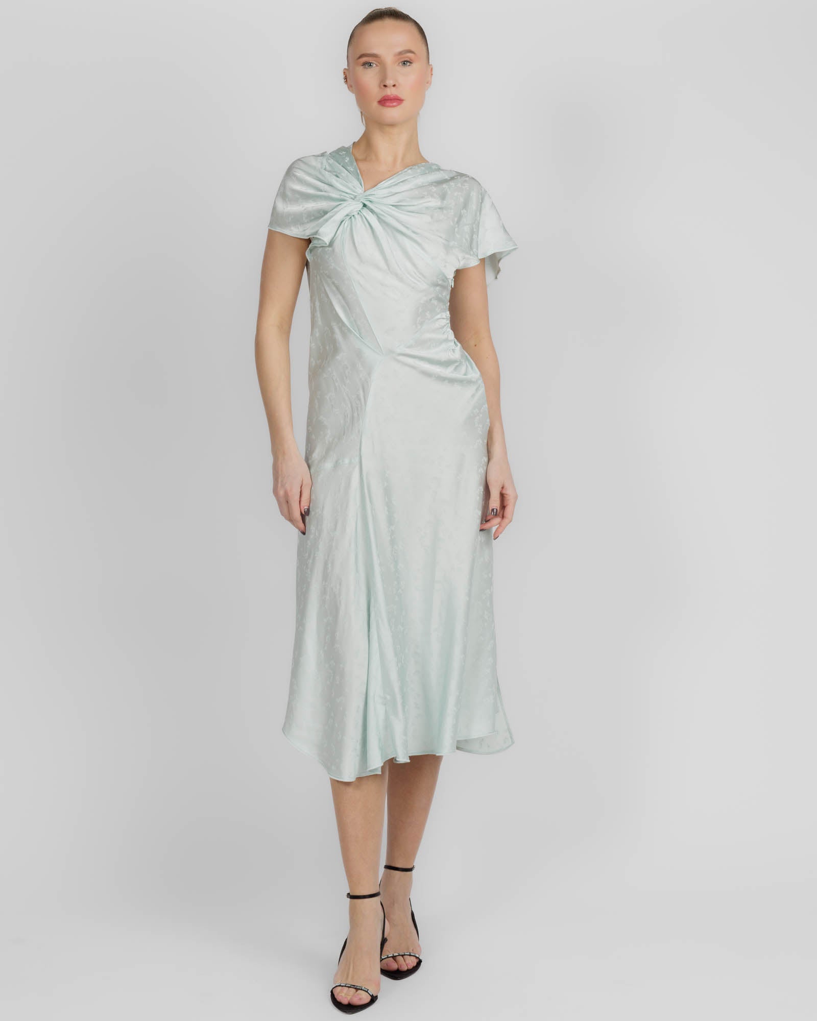 Asymmetric Twist Dress