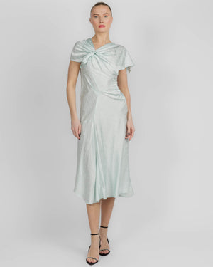 Asymmetric Twist Dress