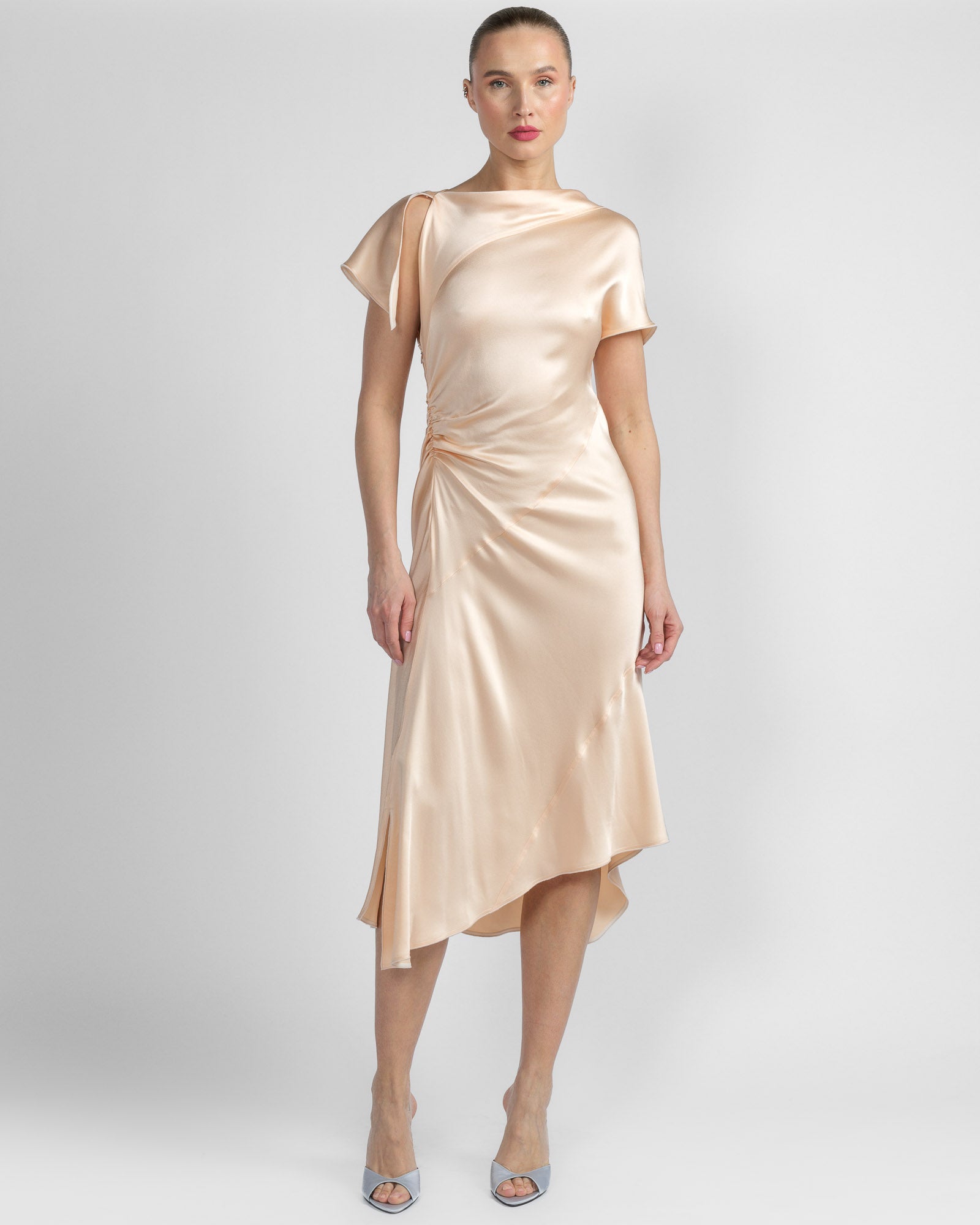 Asymmetric Twist Dress