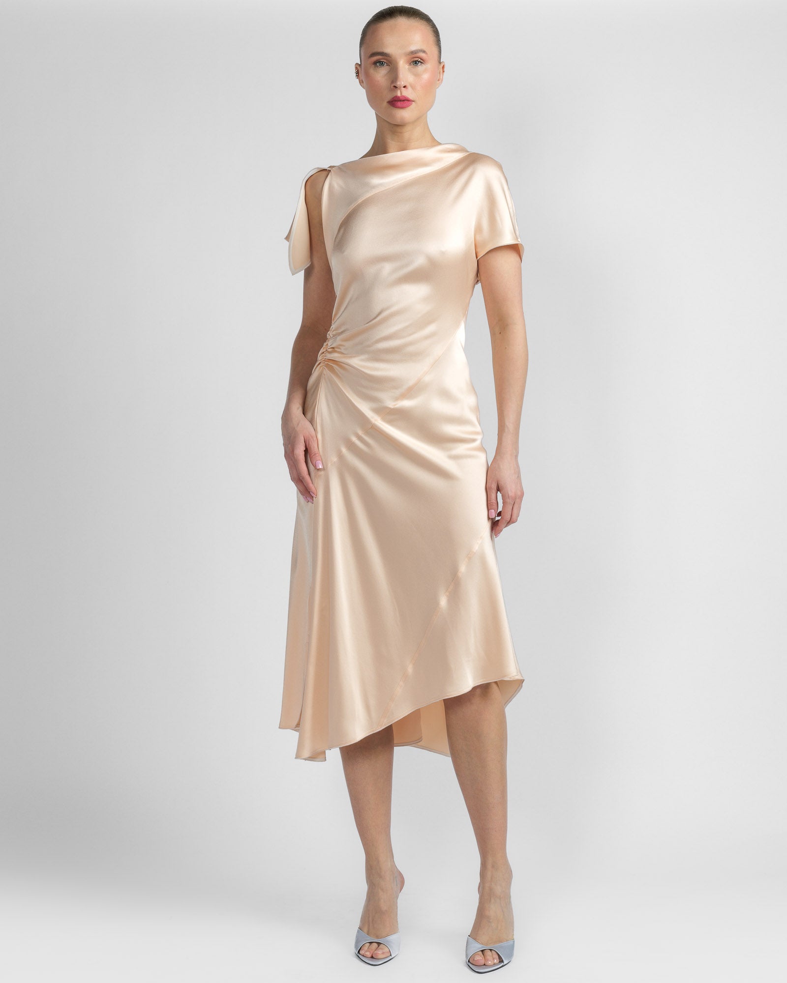Asymmetric Twist Dress
