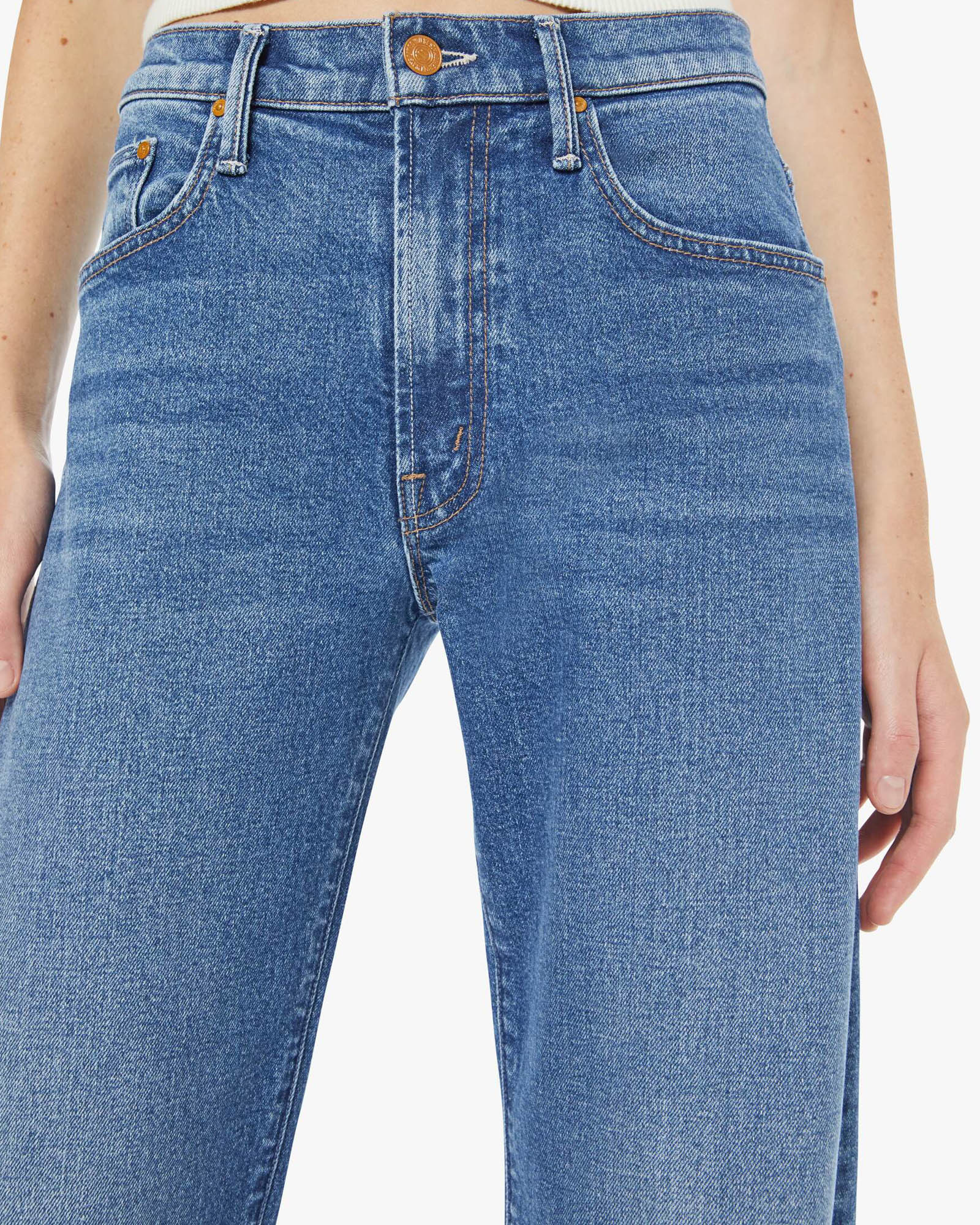 The Mid Rise Lasso Heel Jean