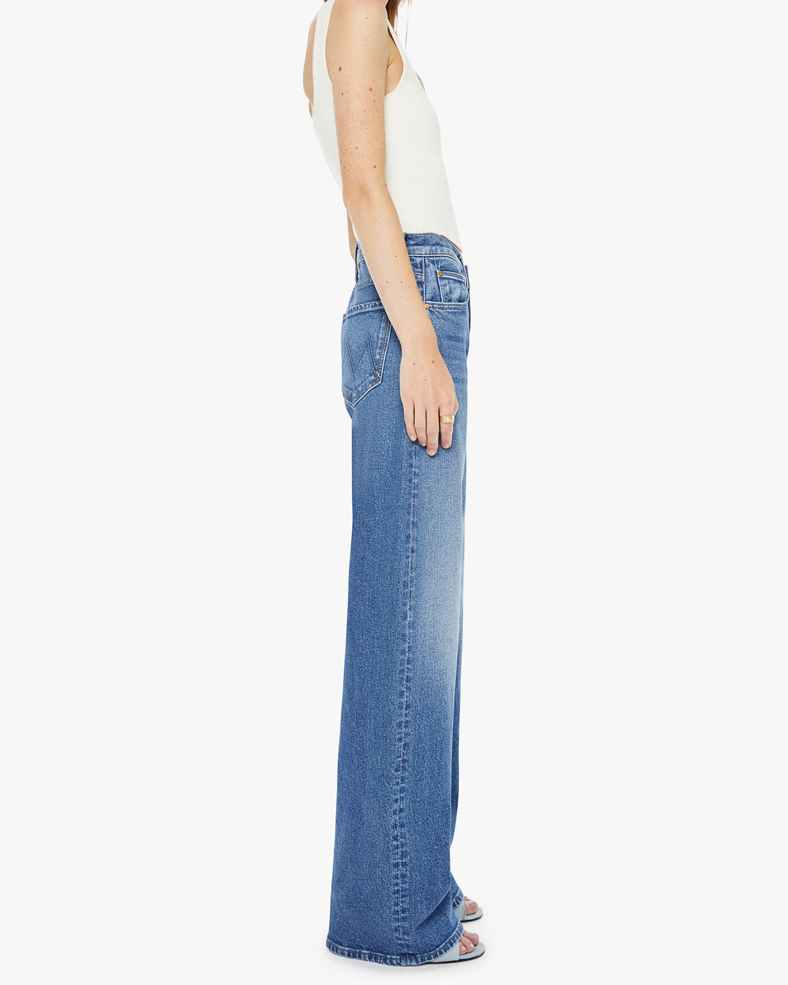 The Mid Rise Lasso Heel Jean