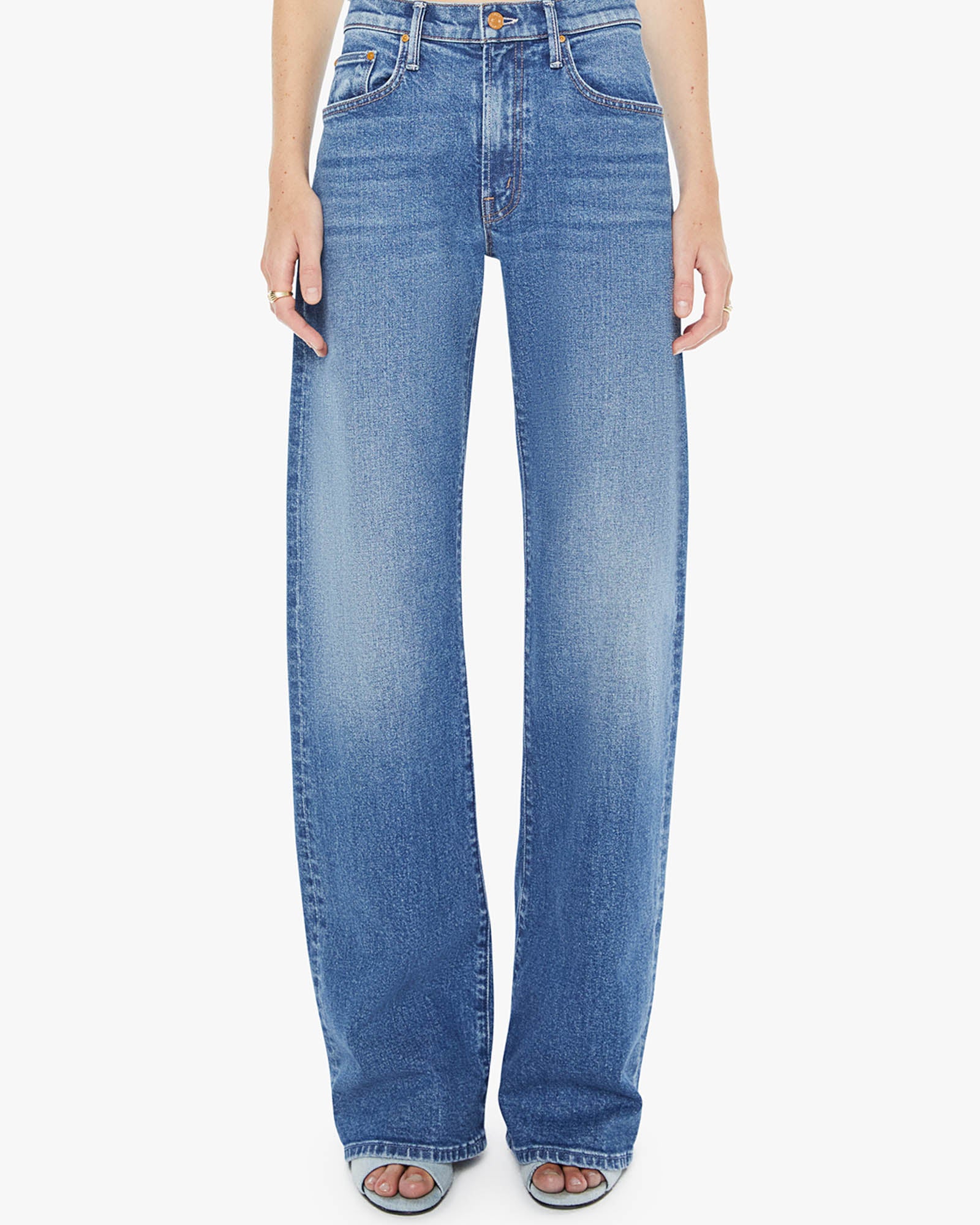 The Mid Rise Lasso Heel Jean