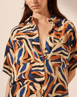Palma Short Sleeve Silk Shirt