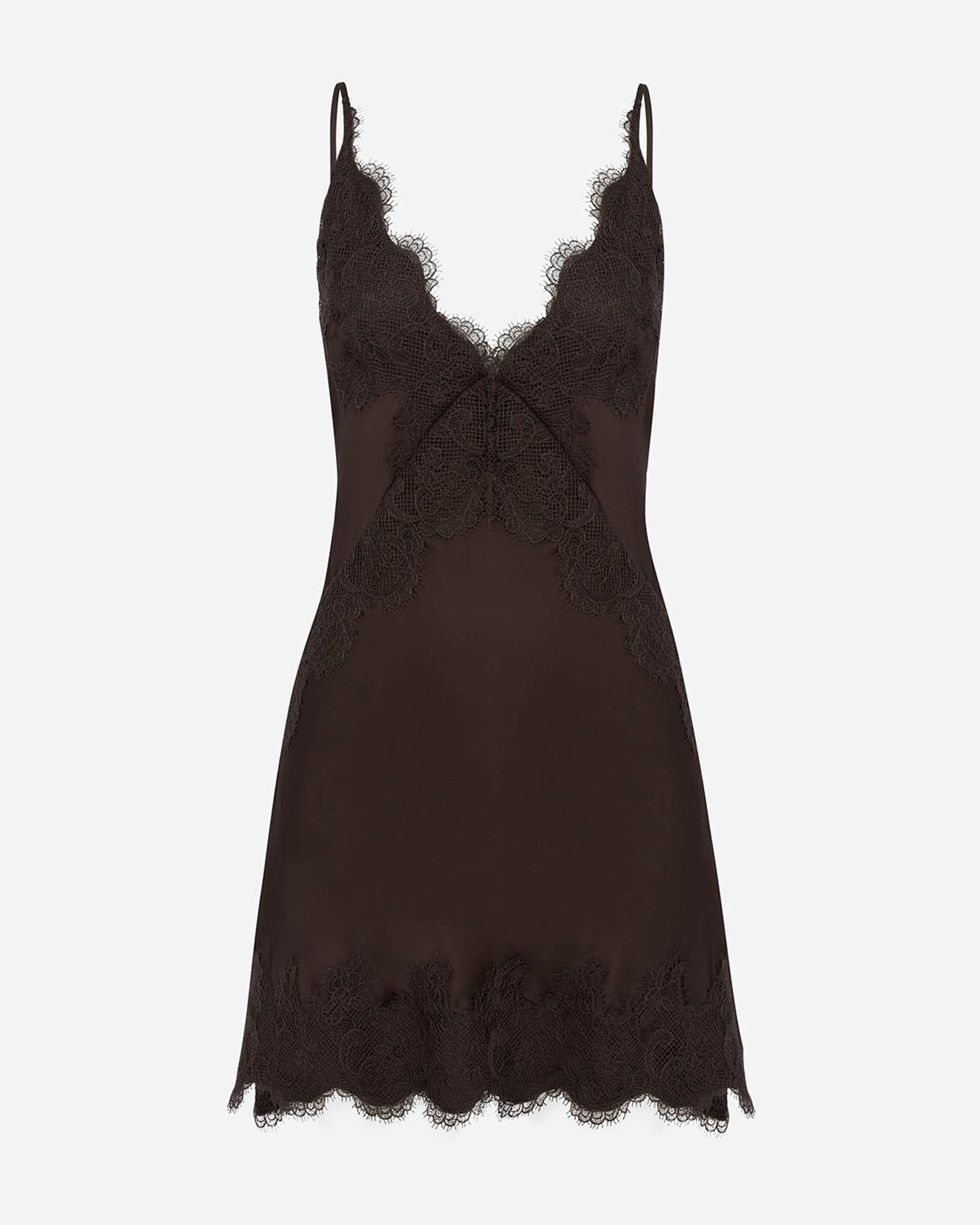 Simona Lace Slip Dress