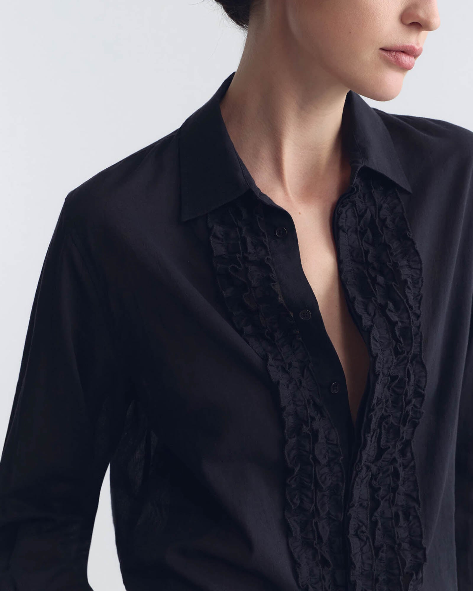 Nathael Ruffle Shirt