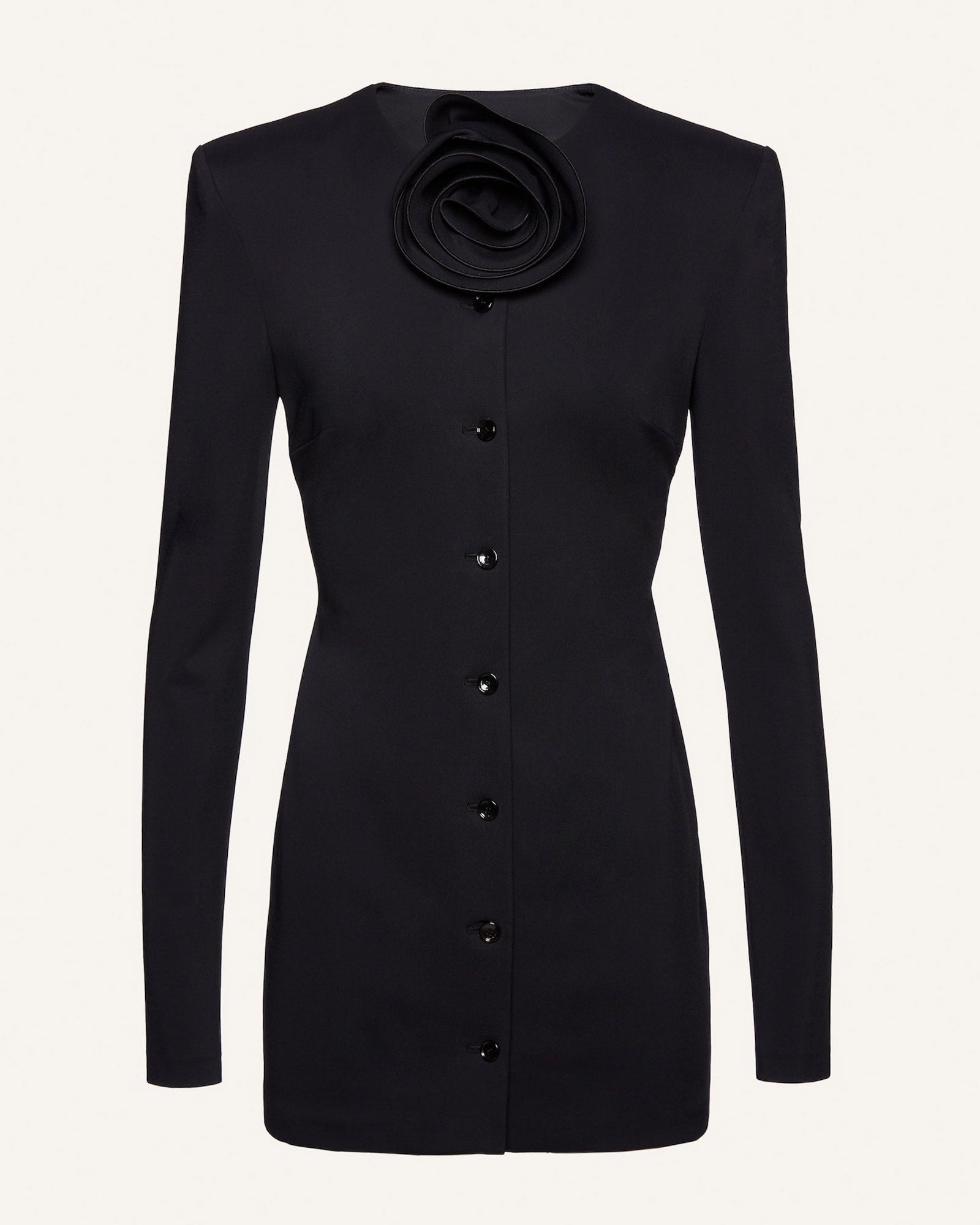 Mini-robe boutonnée