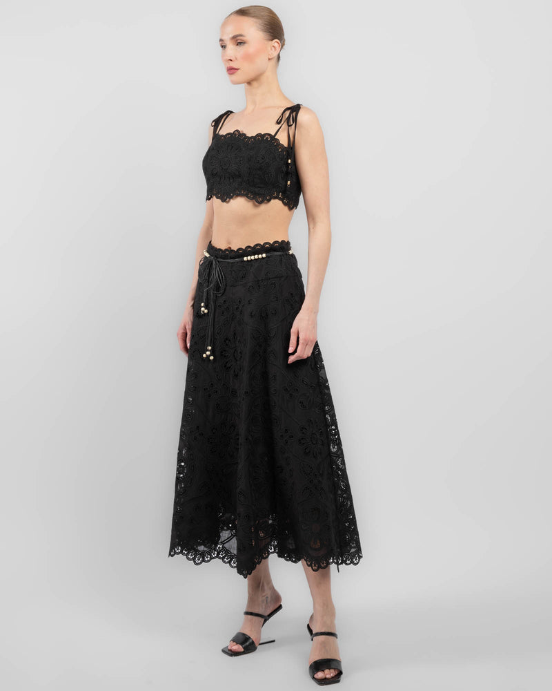 Rhiannon Embroidered Skirt