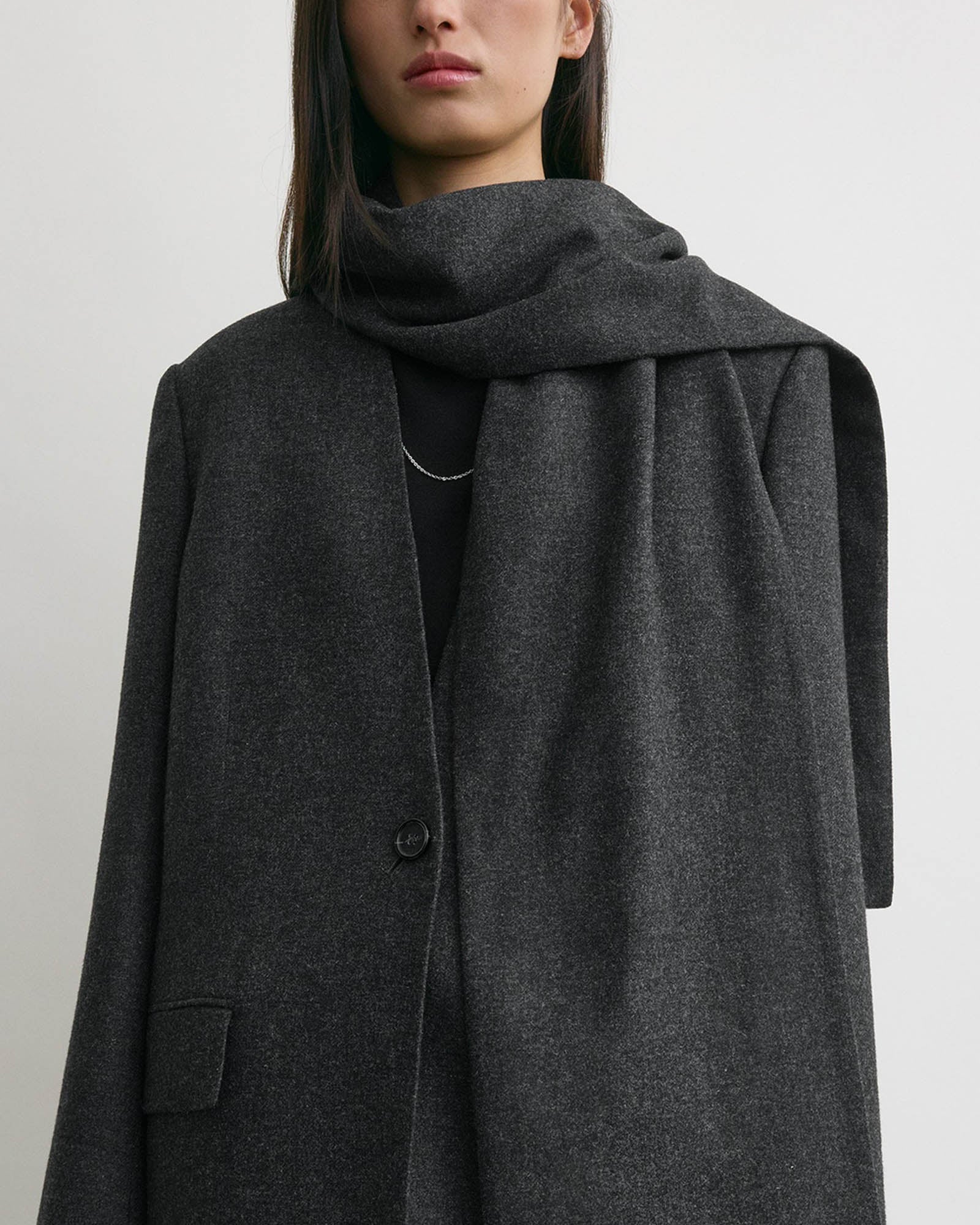 Scarf Blazer