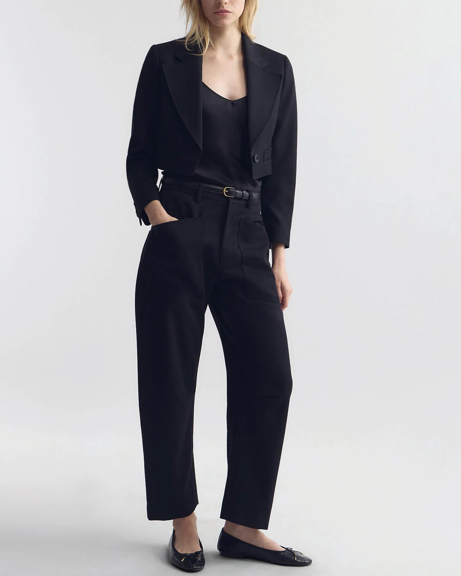 Pantalon en laine Shon
