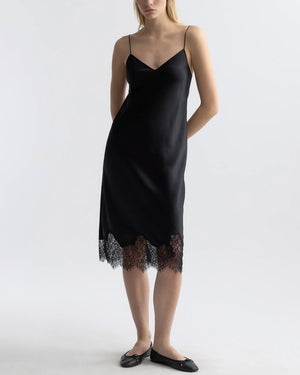 Seve Silk Lace Dress