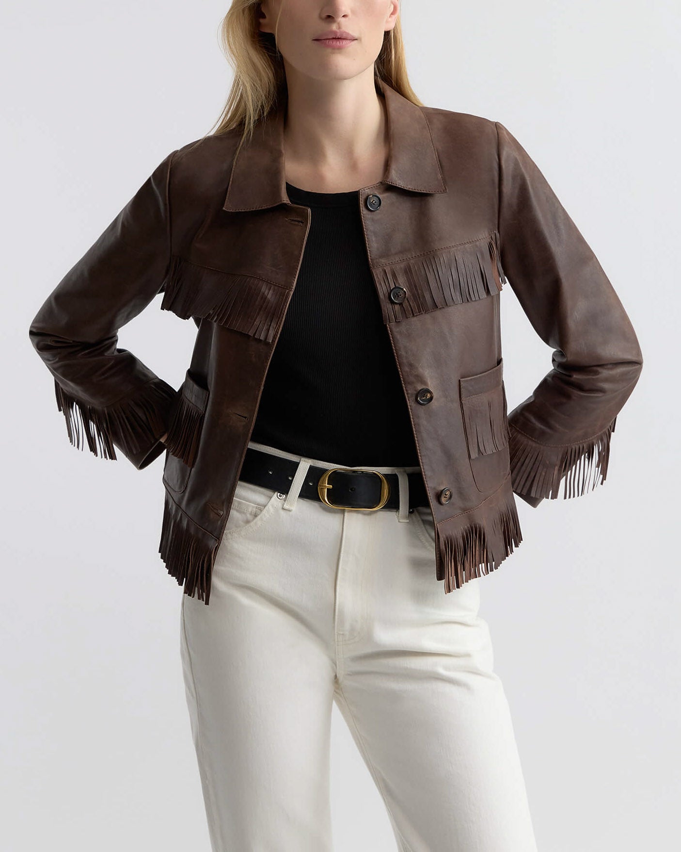 Lazare Fringe Jacket