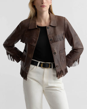 Lazare Fringe Jacket
