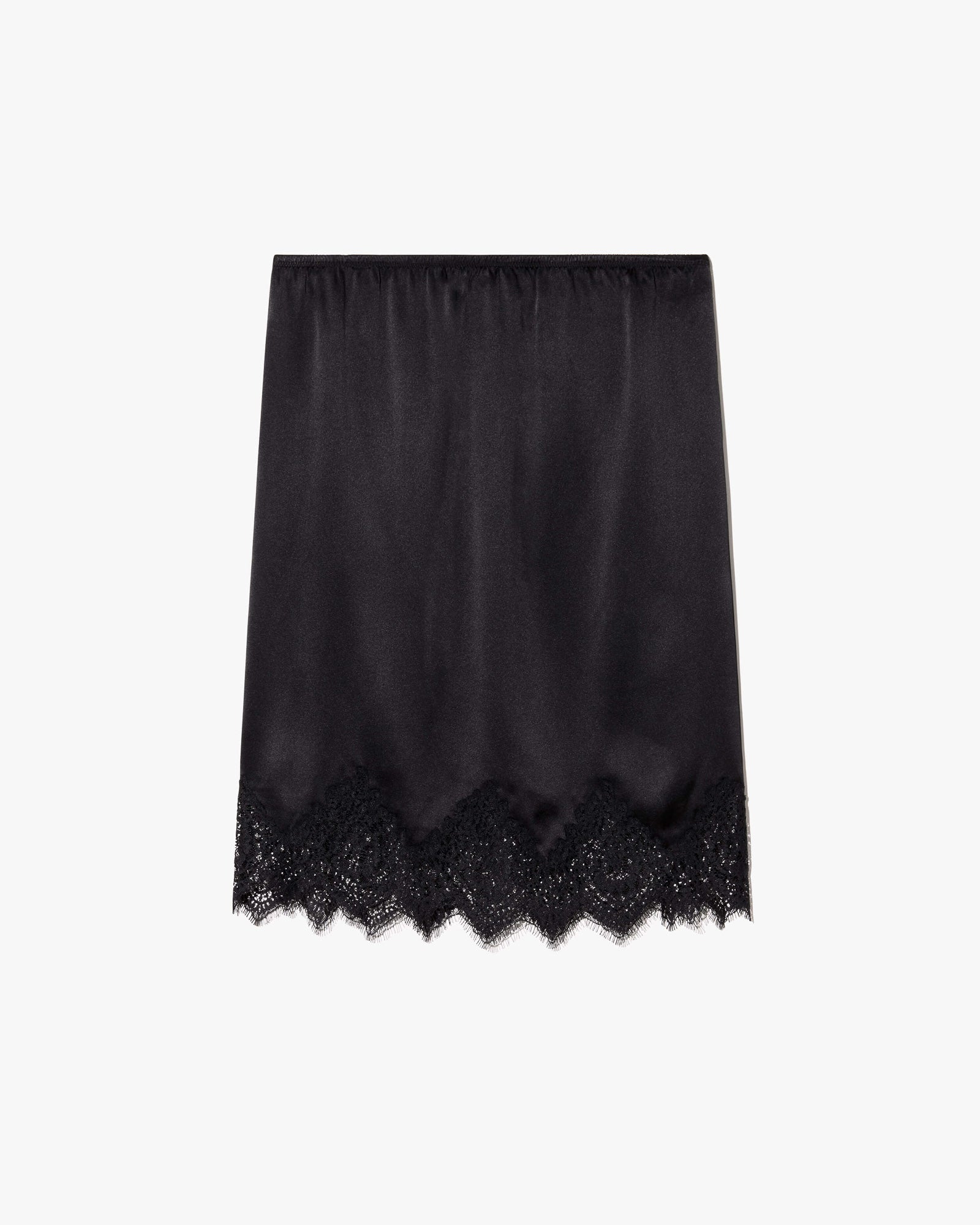 Thea Lace Silk Skirt