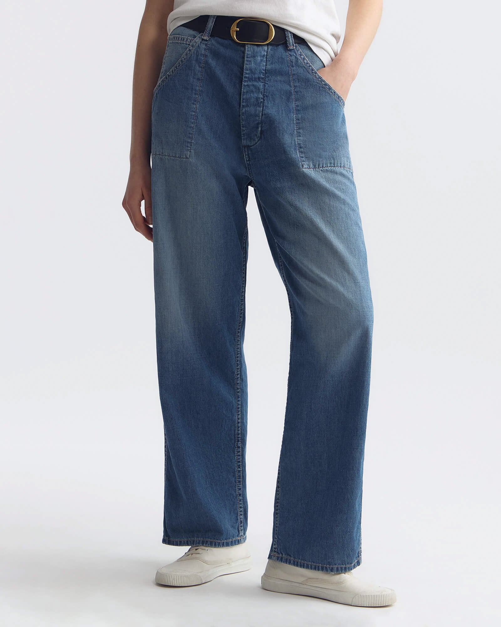 Whitney Denim Pant
