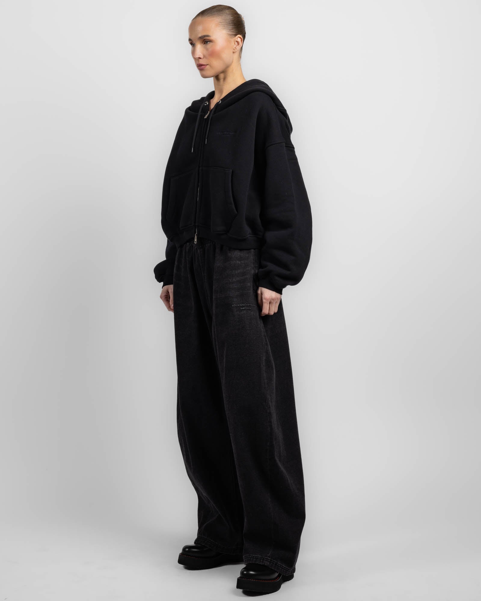 T BY ALEXANDER WANG Veil Zip-Up Hoodie