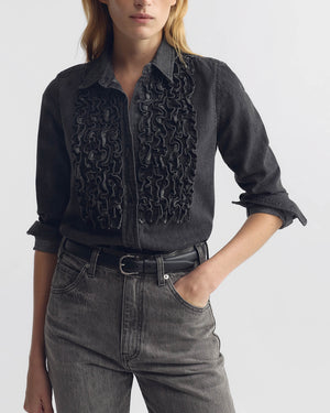 Emilie Ruffle Shirt