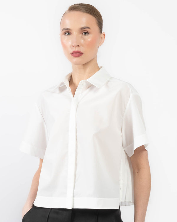 Bernie Pleat Shirt