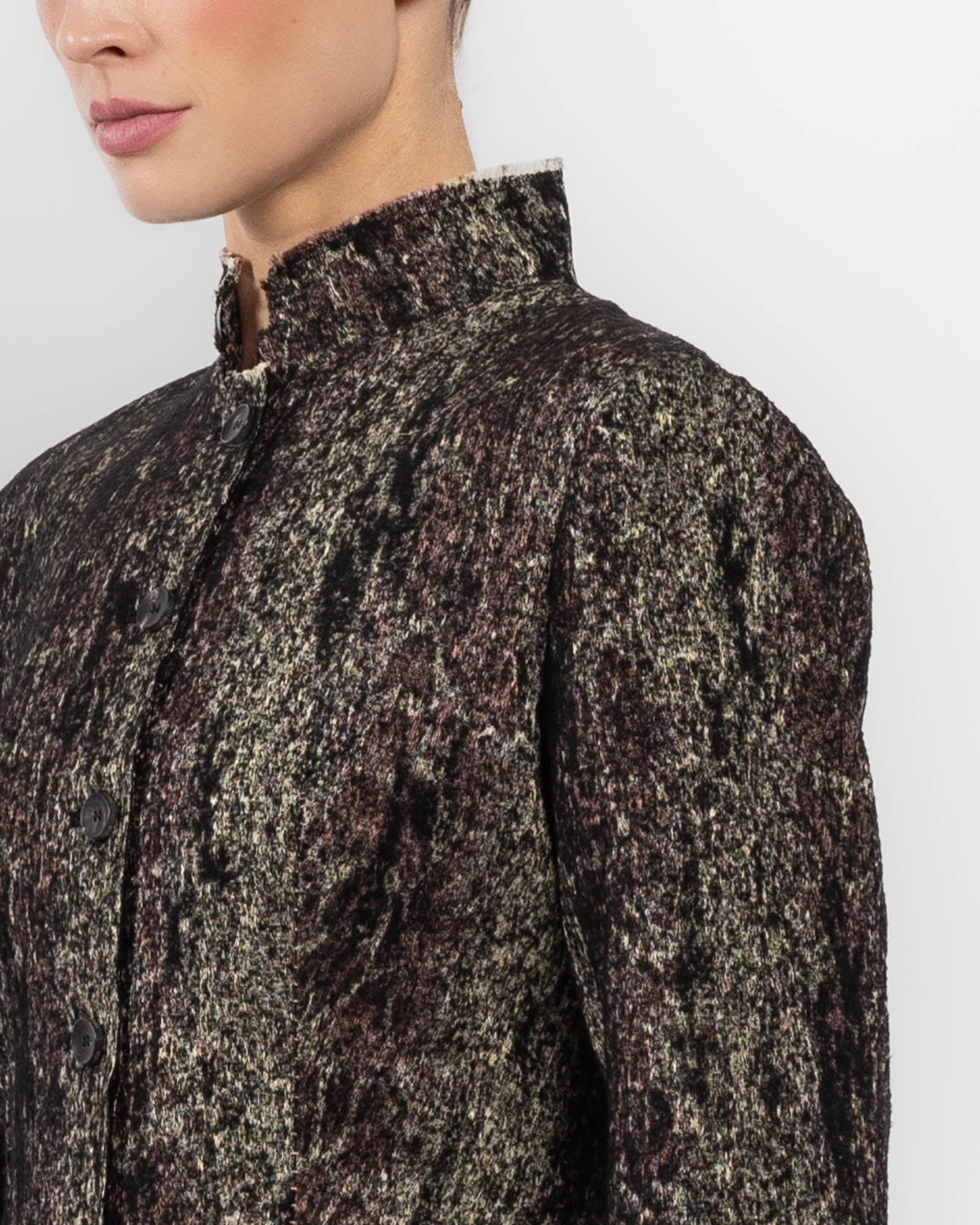 Veste slim en jacquard