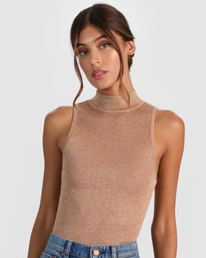 Darcey Metallic Tank Top