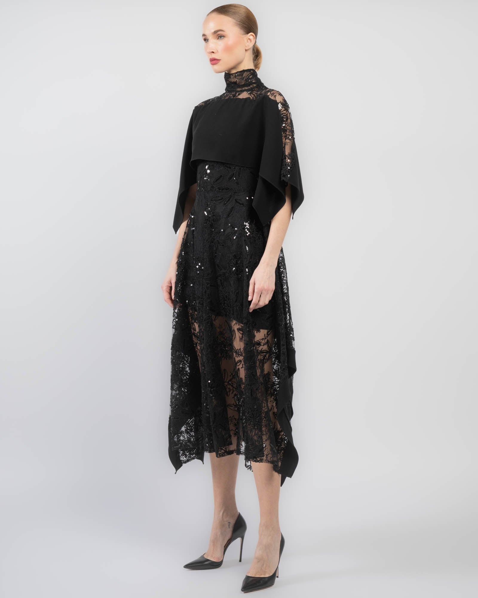 Sequin Lace Dress