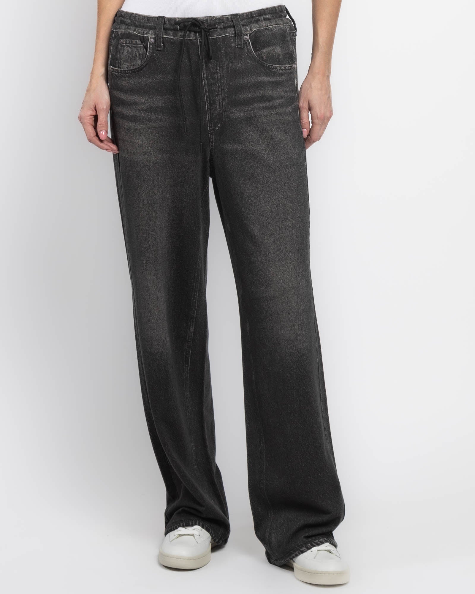 Miramar Drawstring Wide-Leg Pants