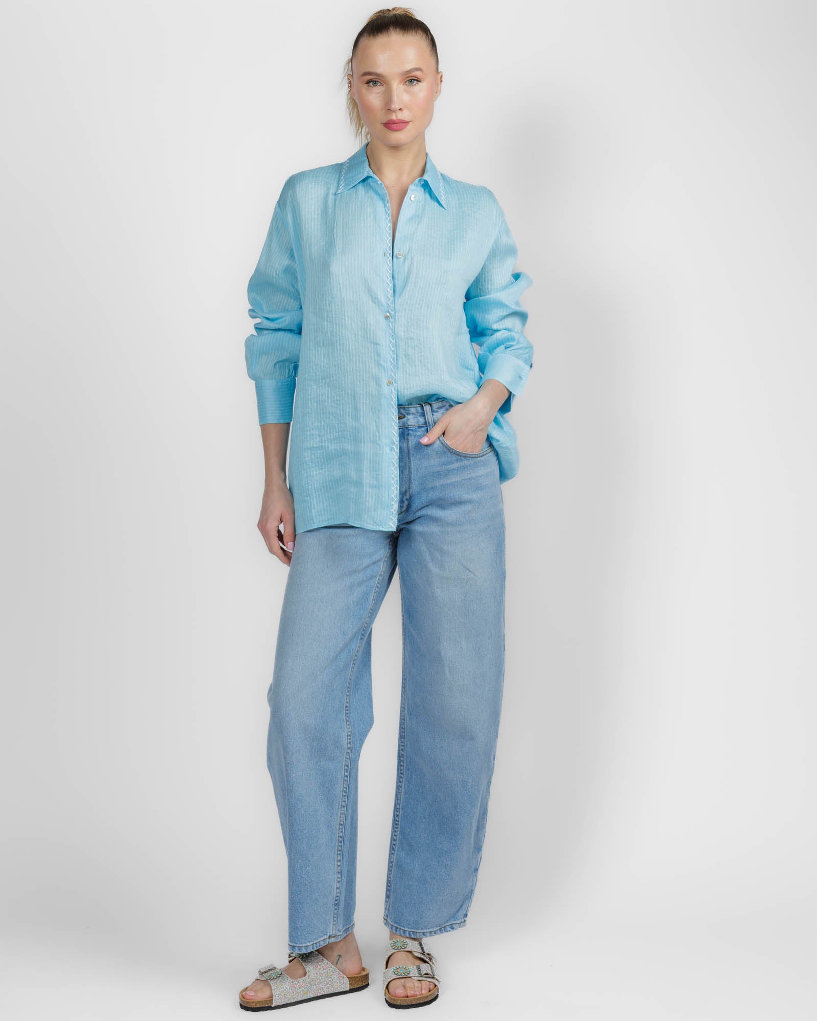 Pinstripe Shirt