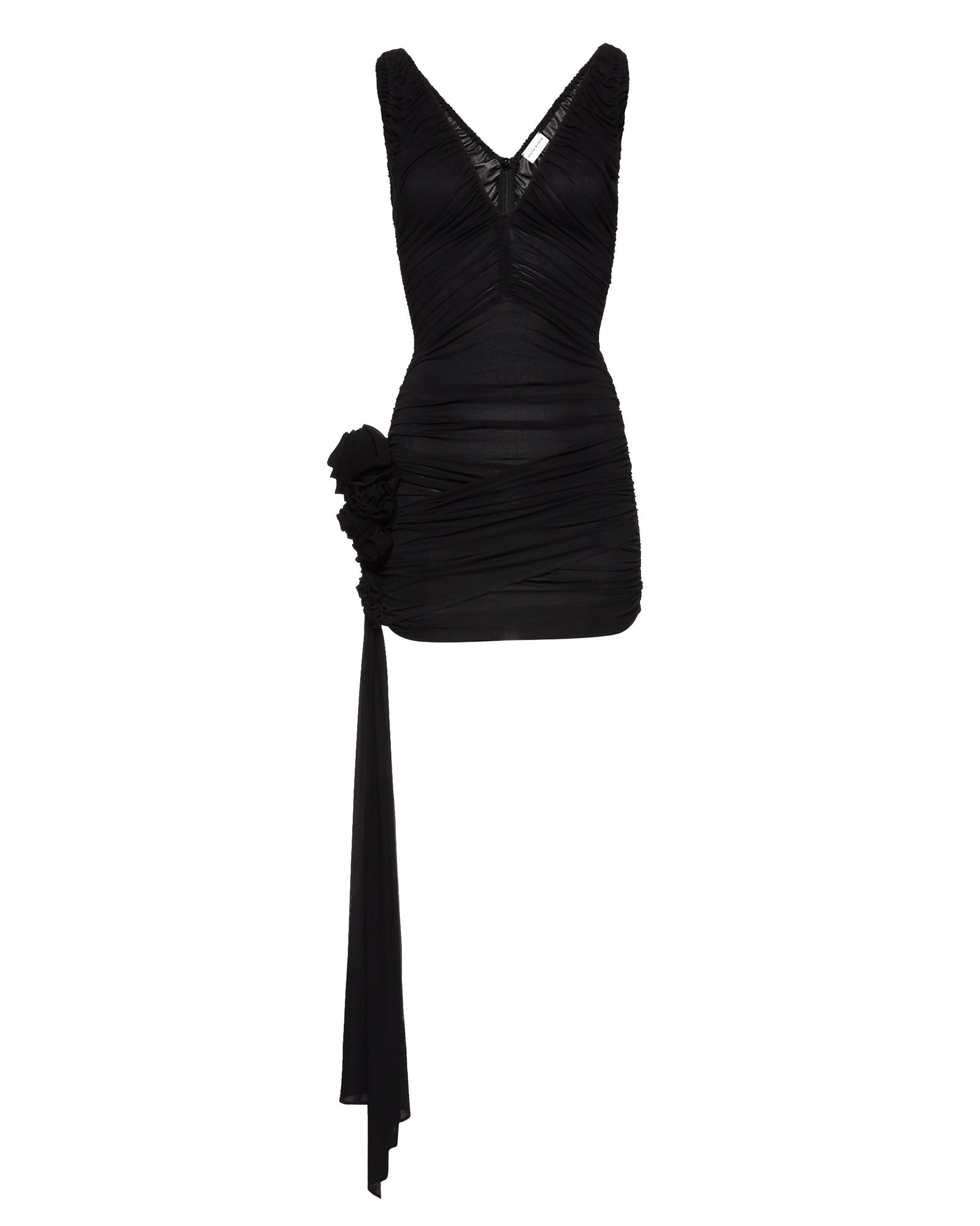 MAGDA BUTRYM Sash Mini Dress Black / 38