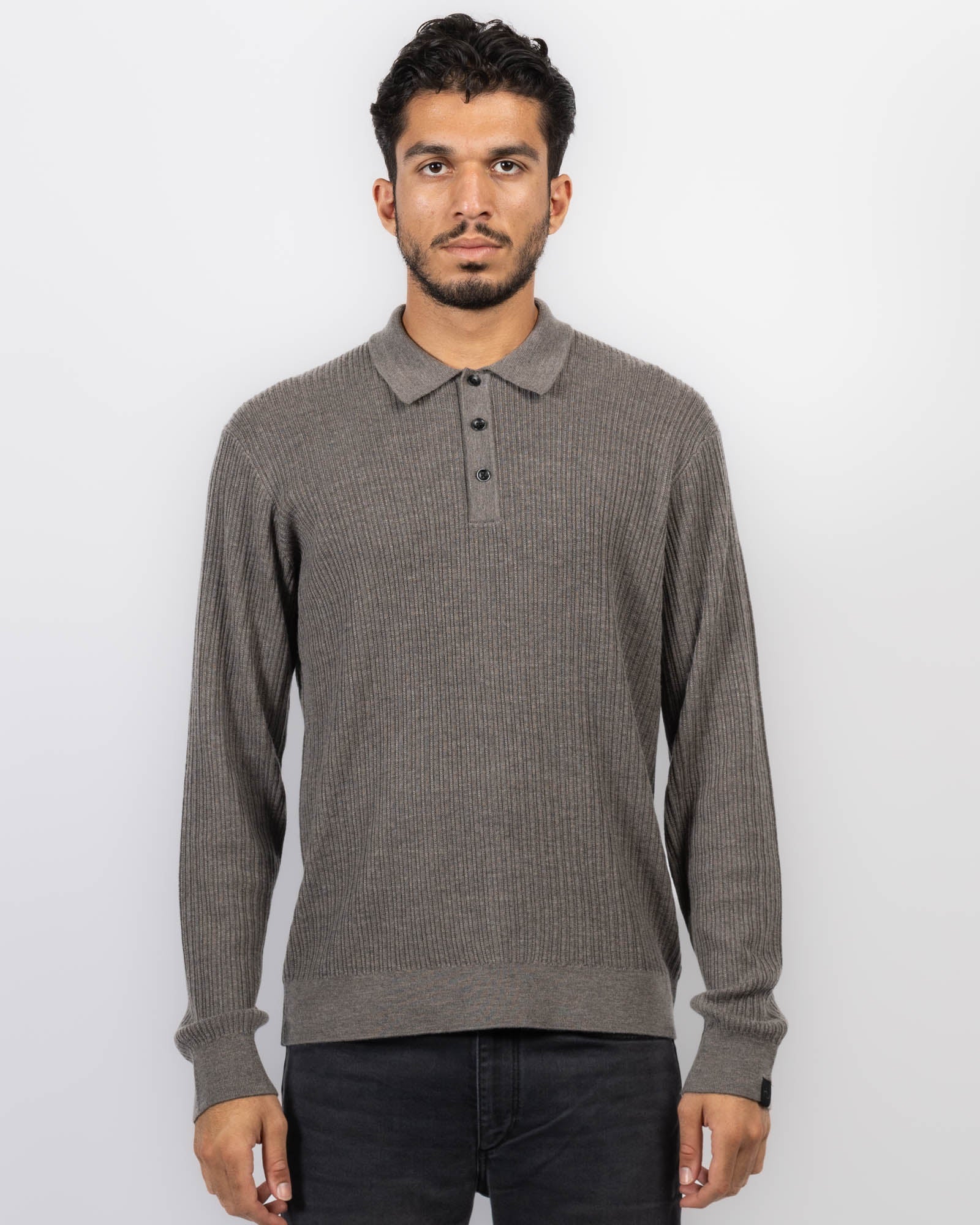 Polo à manches longues Crawford